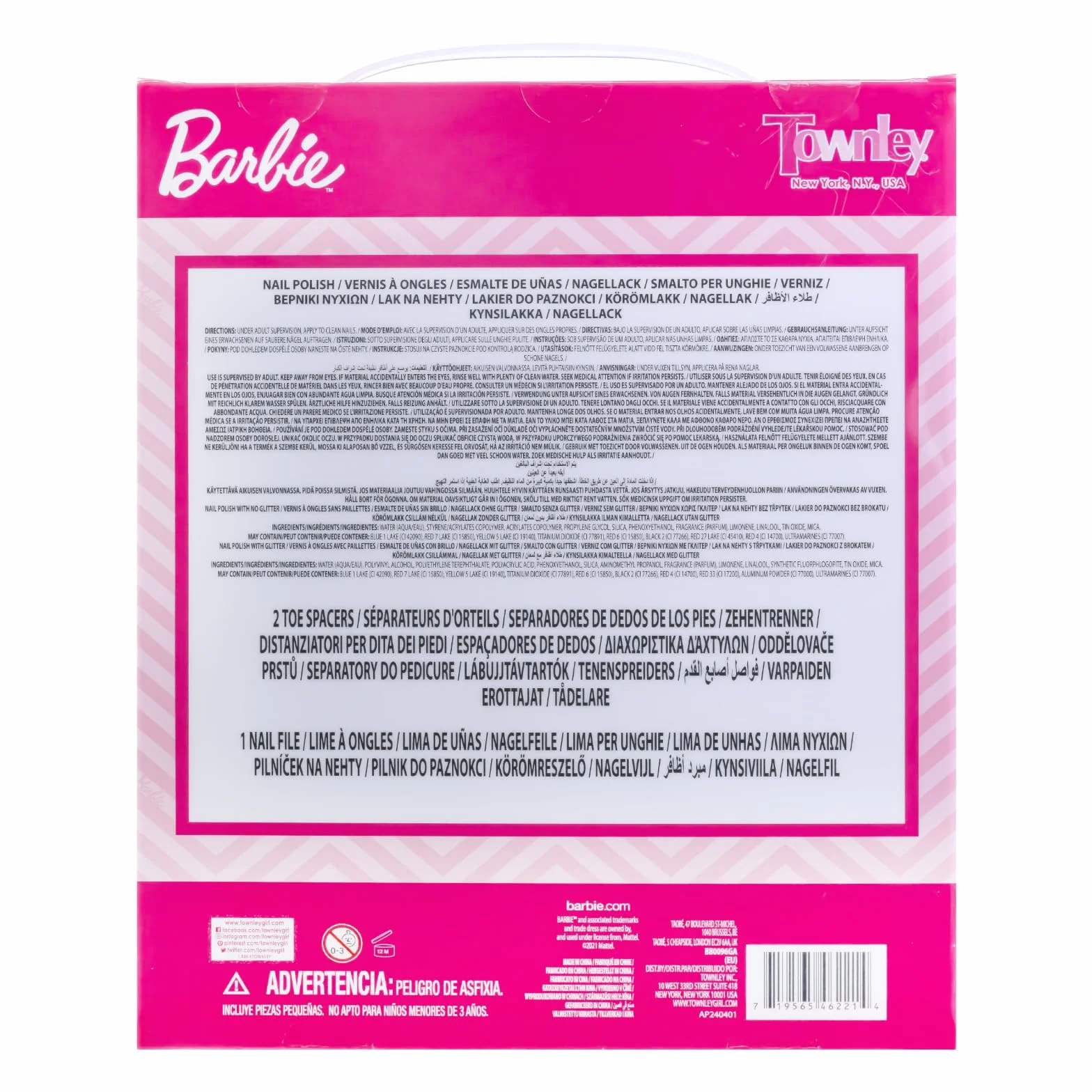 Barbie Lakier Wodny 15 szt Dziewczynki 3+ Prezent