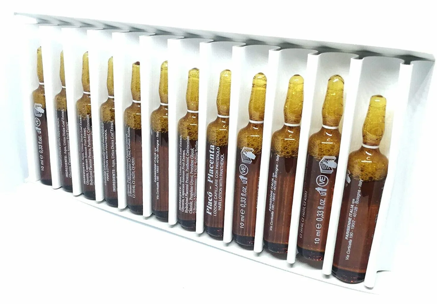 Ampułki na porost włosów, na kruche, słabe włosy 12x10ml