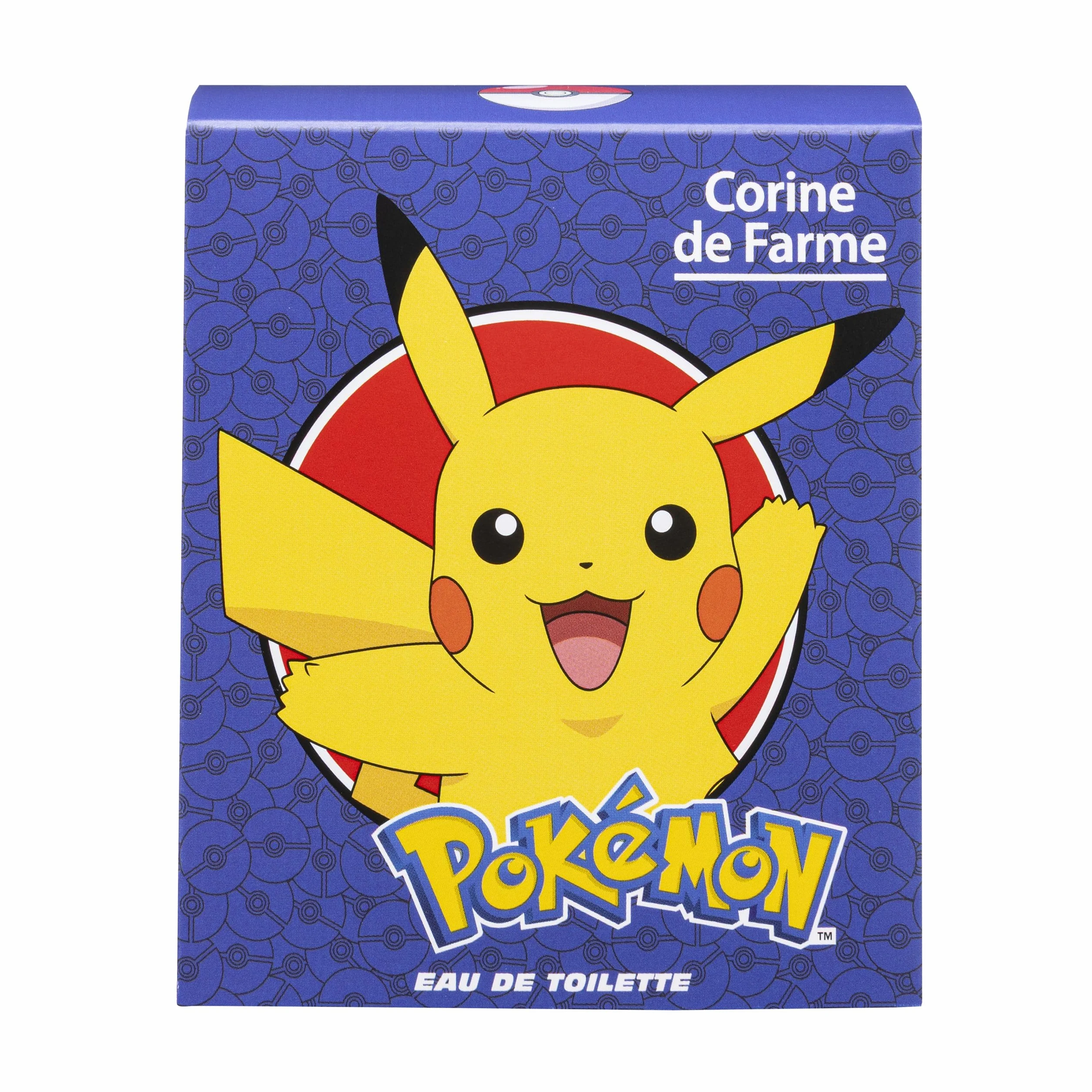 Corine de Farme, Pokemon woda toaletowa 50 ml świeży i elektryzujący zapach dla dzieci - nuty jaśminu, jabłka, ananasa, mięty - idealny zapach dla chłopców - odpowiedni do każdego rodzaju skóry