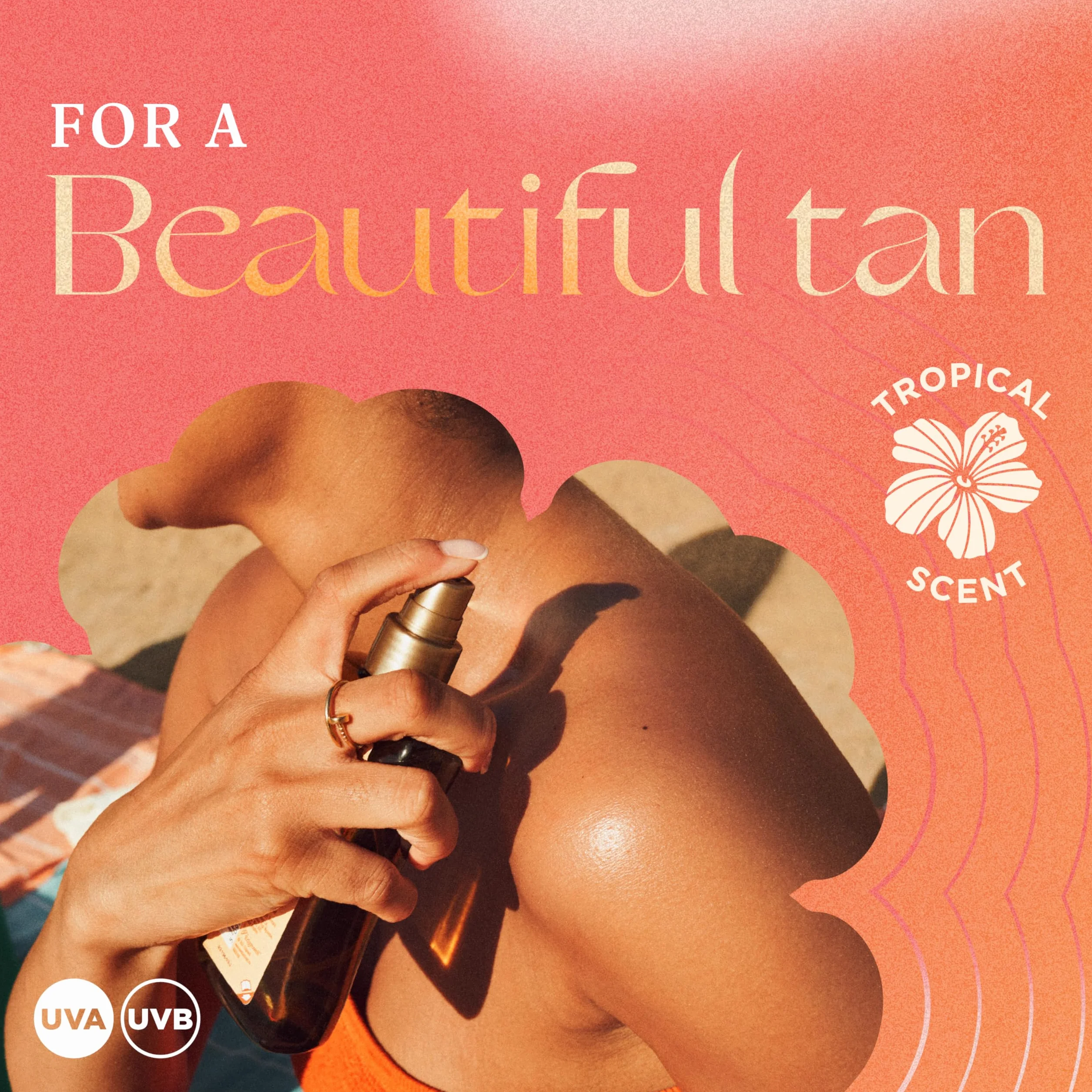 Hawaiian Tropic - Olejek do opalania SPF 30 - Suchy olej w sprayu - Zapach kokosowy - 100 ml