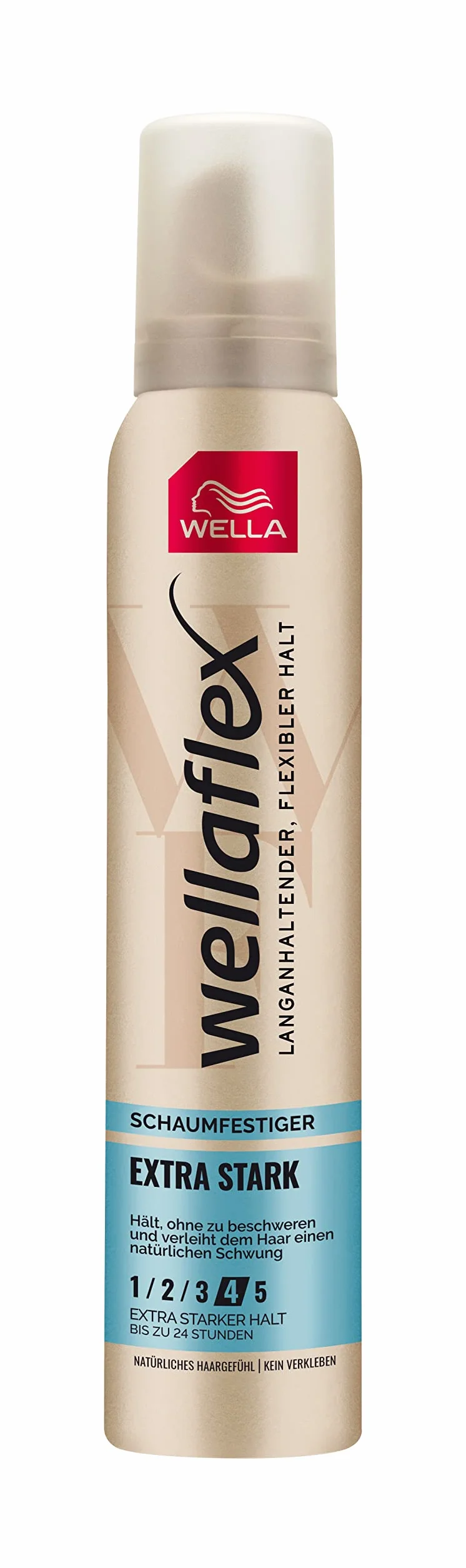 Wella Flex Invisible Hold pianka do włosów, bardzo mocna przyczepność bez klejenia | przyjazna dla skóry głowy formuła bez klejących pozostałości | z ochroną przed promieniowaniem UV | stopień