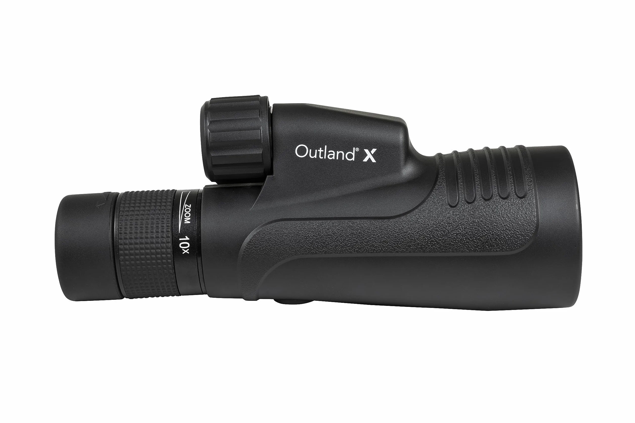 Celestron 72373 Outland X 10-30x50mm - Wodoodporny monokular Celestron 72373 Outland X 10–30x50 mm, statyw, oslony okularów, mocna obudowa, szklo pryzmat. BaK-4, wielopowlok. ukl. optyczny, czarny