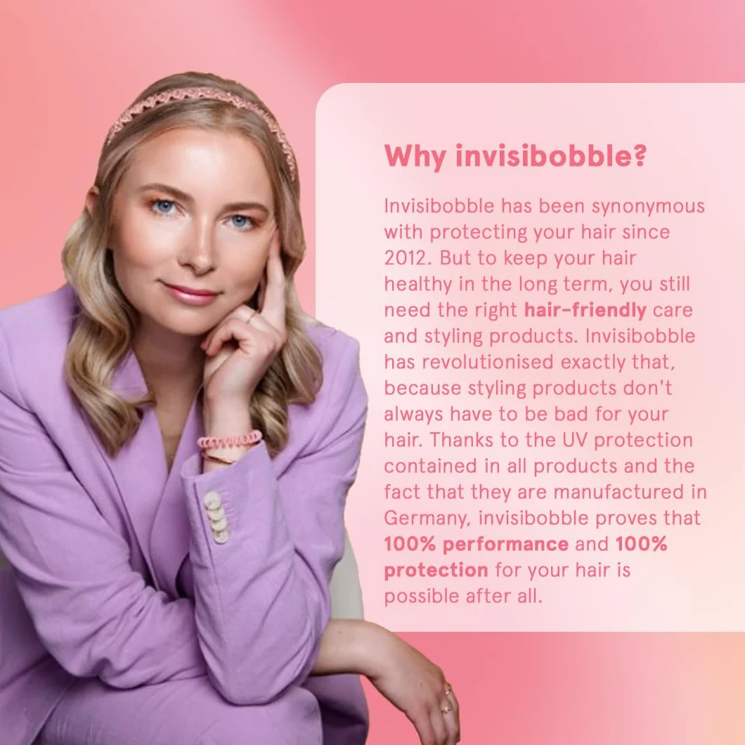 invisibobble Extra Volume pianka wzmacniająca, maksymalna objętość, ochrona przed wysoką temperaturą 230°C, mocne trzymanie przez 24 h, wegańskie, do wszystkich rodzajów włosów, 150 ml