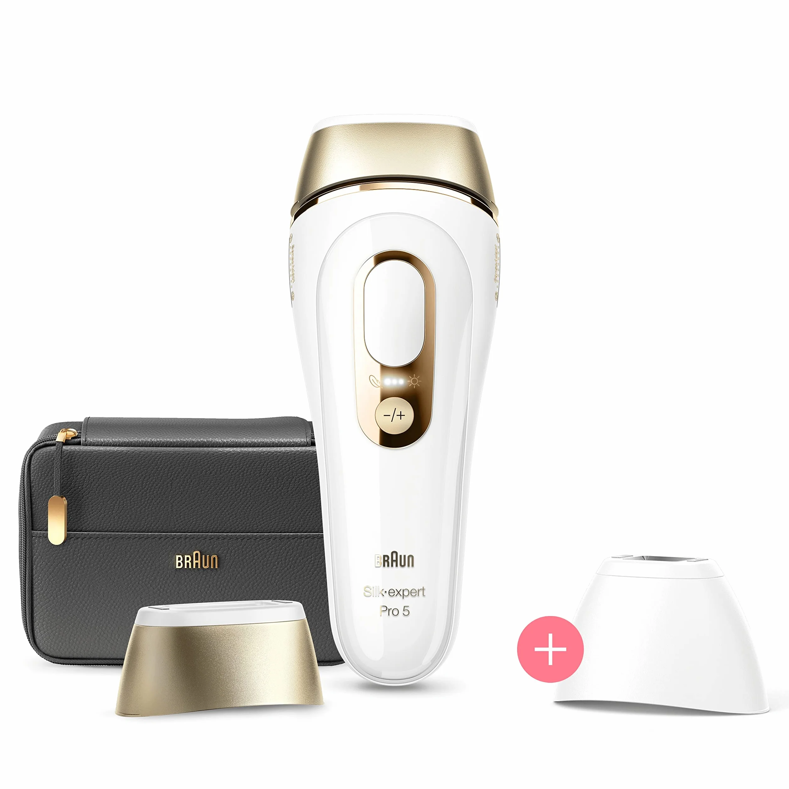 Braun Silk-expert Pro 5 PL5140 IPL Pulsujące Światło W Domu, Osłonka, 2 głowice
