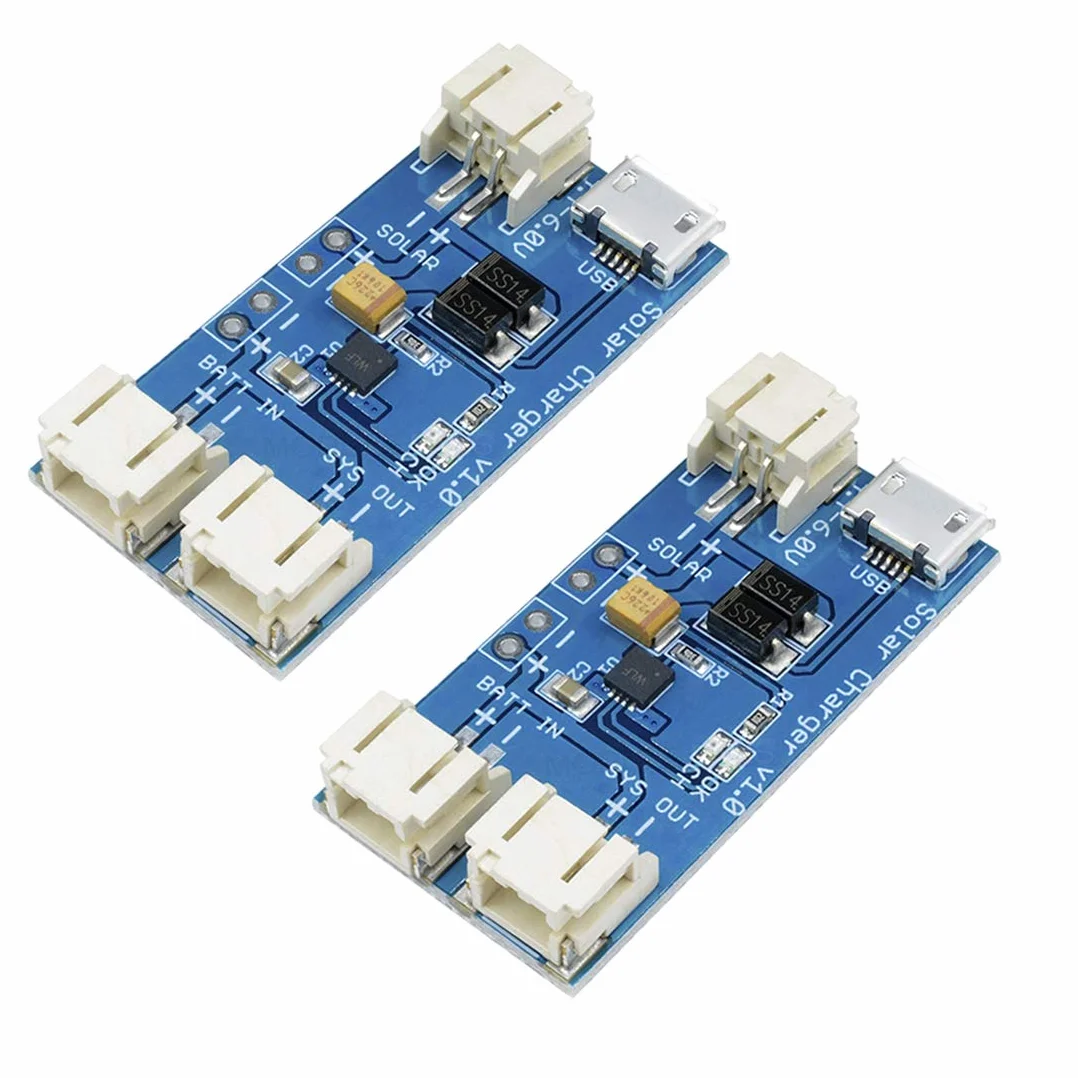 Hailege CN3065 Mini Solar Lipo Charger Board Lithium Battery Chip Micro USB DIY Outdoor Application Kit Charging Board Module