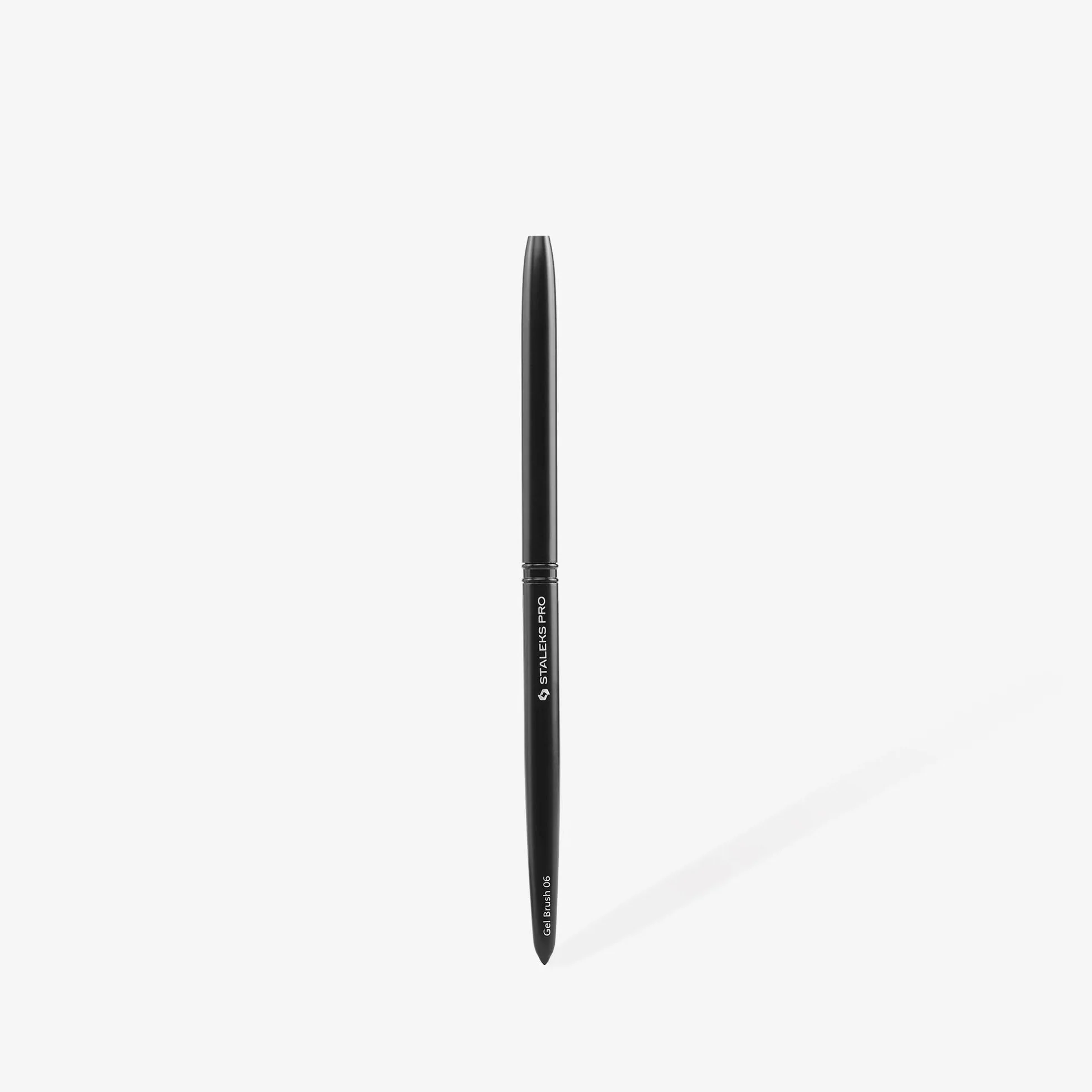 STALEKS PRO Pędzel żelowy do nakładania i konturowania paznokci 11 x 6 mm Expert NBE 06