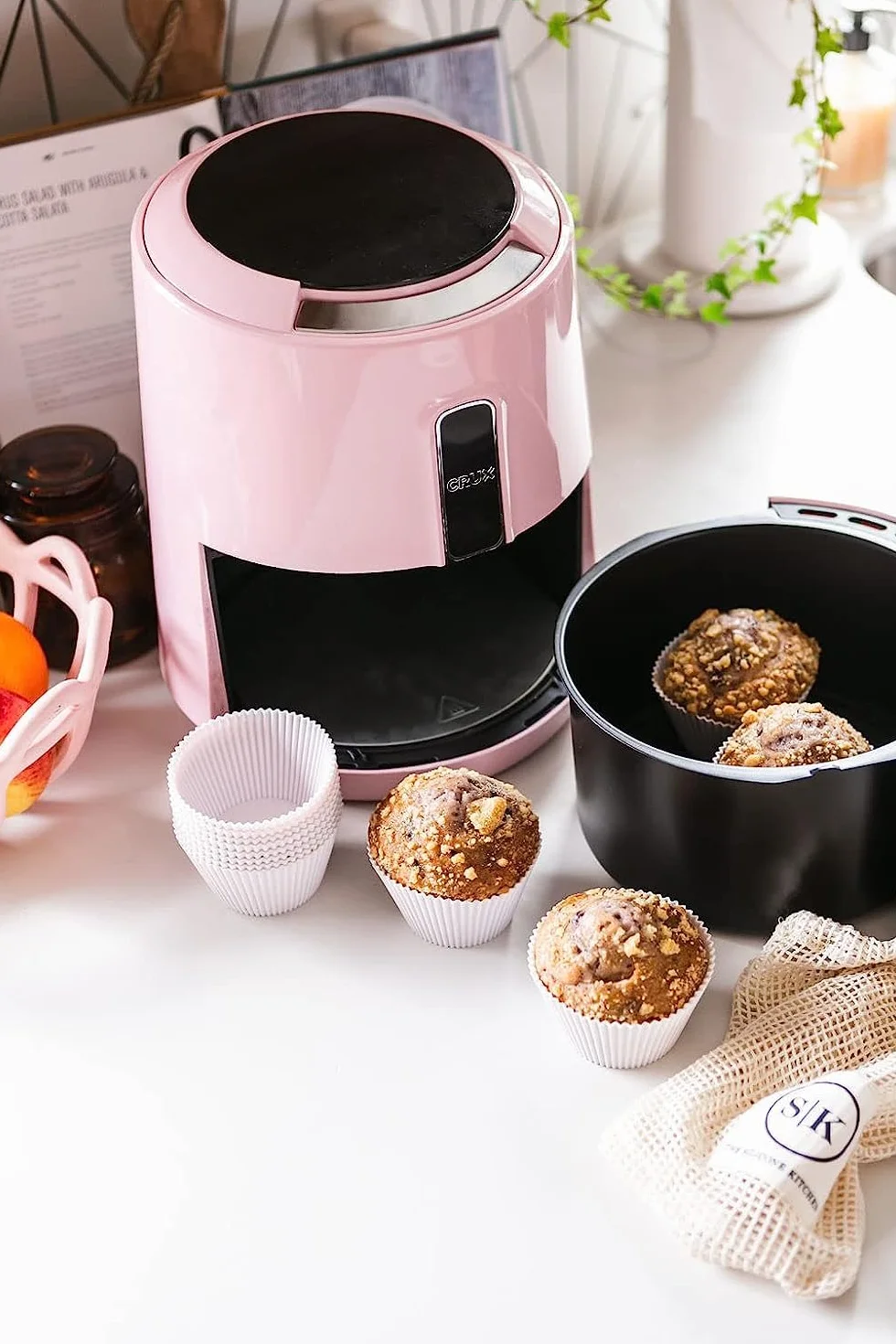 Lesipee Silikonowe foremki do muffinek zestaw 24 sztuk nie zawierają BPA