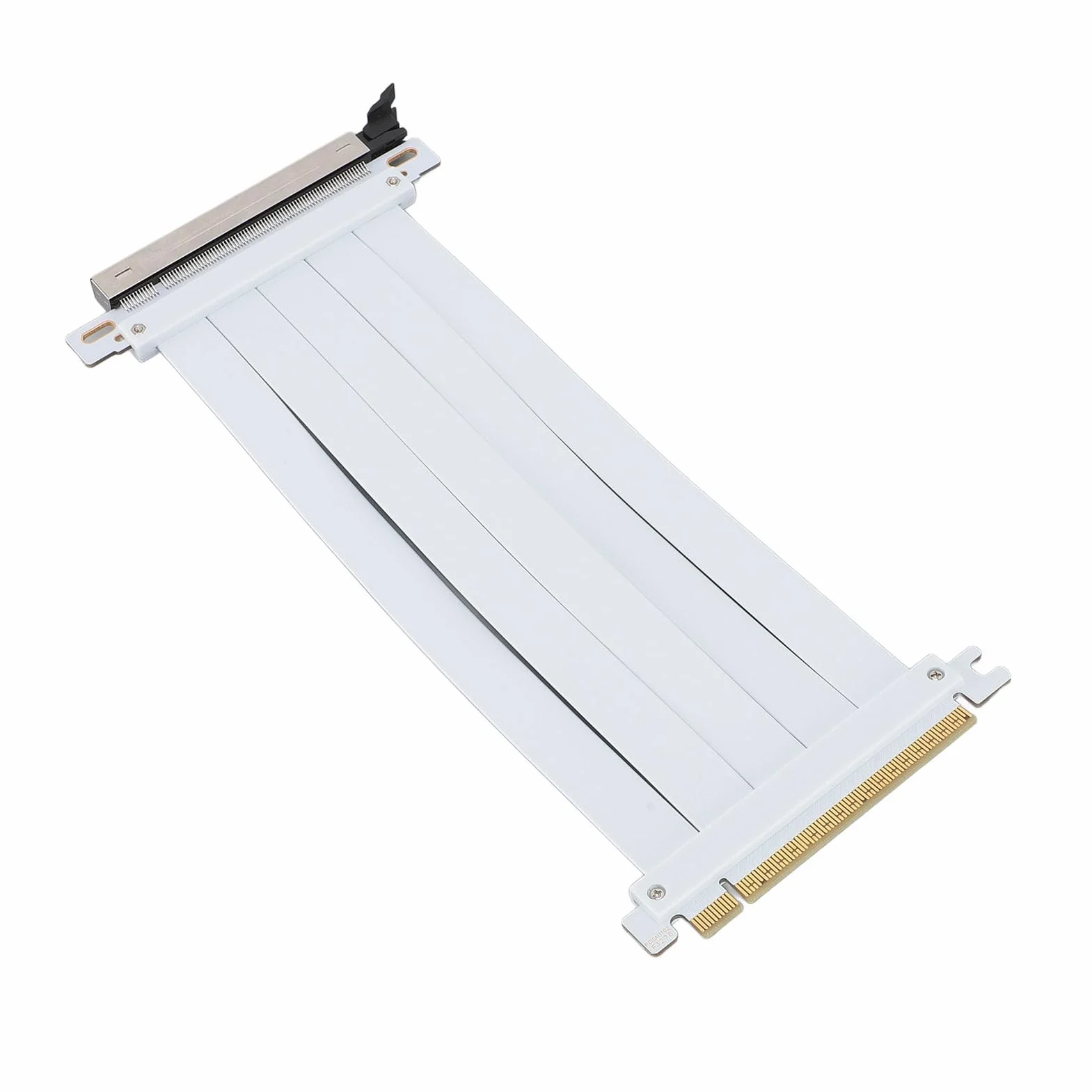 Kabel GPU Riser, kabel PCIE 5.0 Riser kompatybilny z 4.0 3.0 2.0 1.0 PCIE 5.0 X16 Riser Kabel PCB 128 GBPS Szybki elastyczny przedłużacz GPU Adapter kablowy Riser (20 cm)