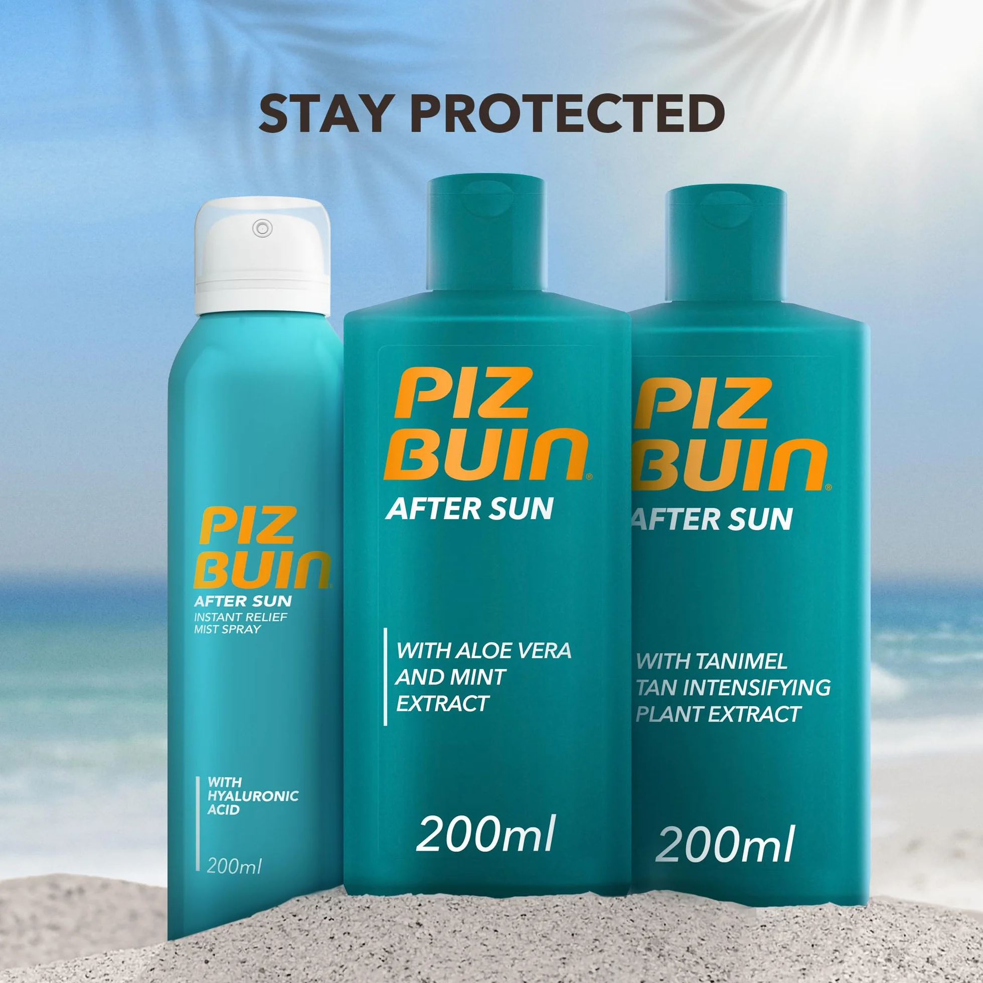 Piz Buin After-Sun Instant Relief Mist Spray 200 Ml 1 Unidad 250 g