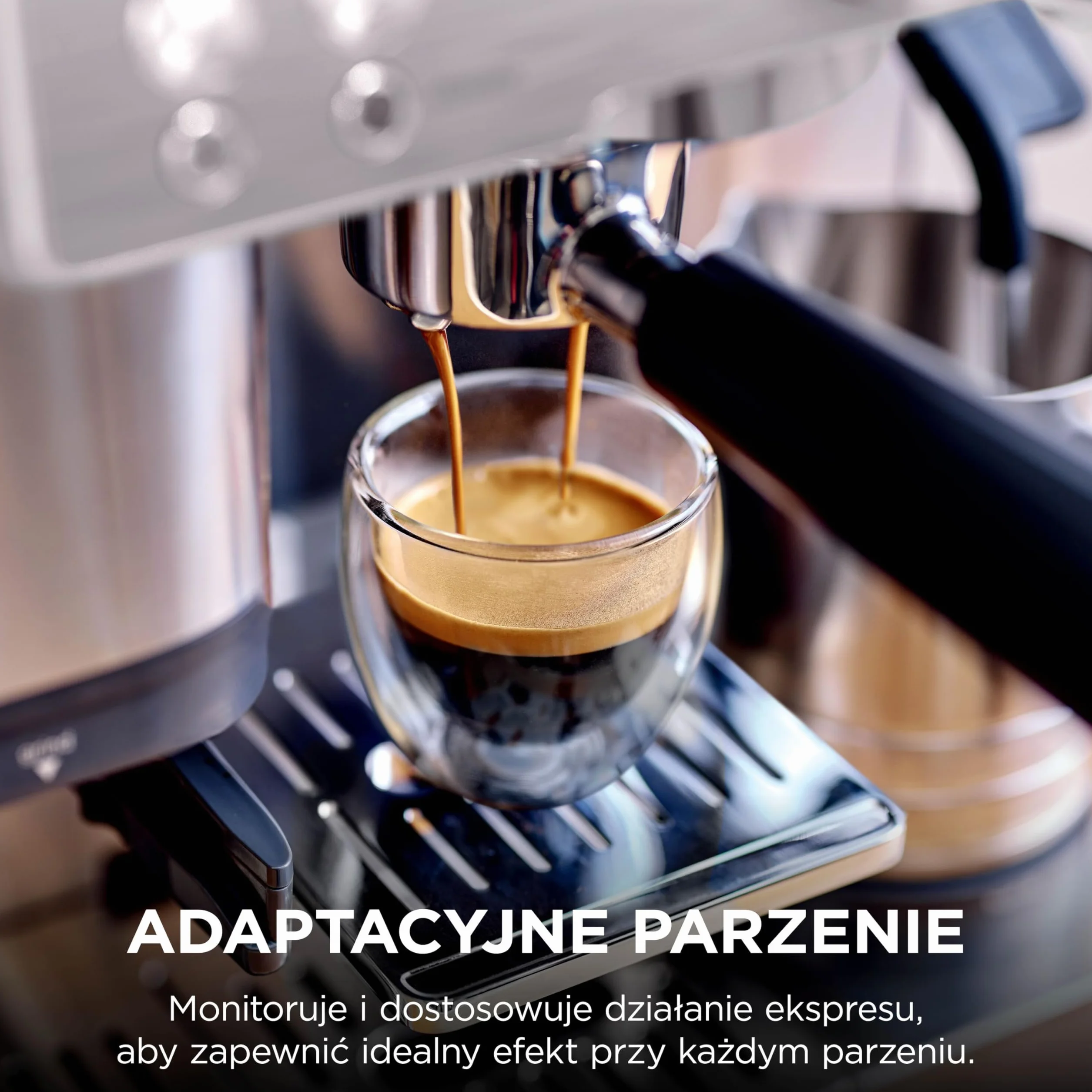 Ninja Luxe Premier Ekspres do kawy 3 w 1 ES601EU, latte, cappuccino, cold brew, espresso, wbudowany młynek, spieniacz do mleka, srebrny