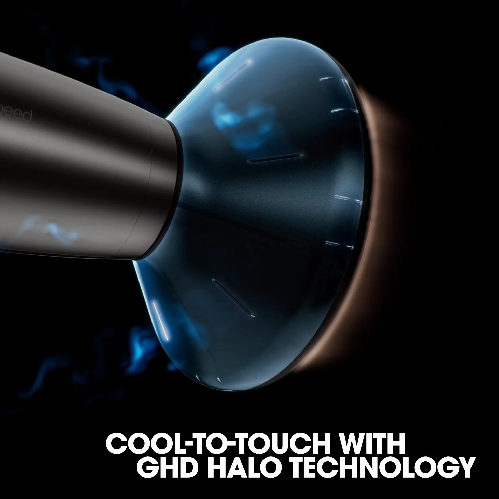 ghd Dyfuzor koncentratora suszarki do włosów Speed – profesjonalna precyzyjna stylizacja, 66 mm w kolorze czarnym, silne połączenie magnetyczne, chłodny w dotyku, zwiększony połysk i kształt - do