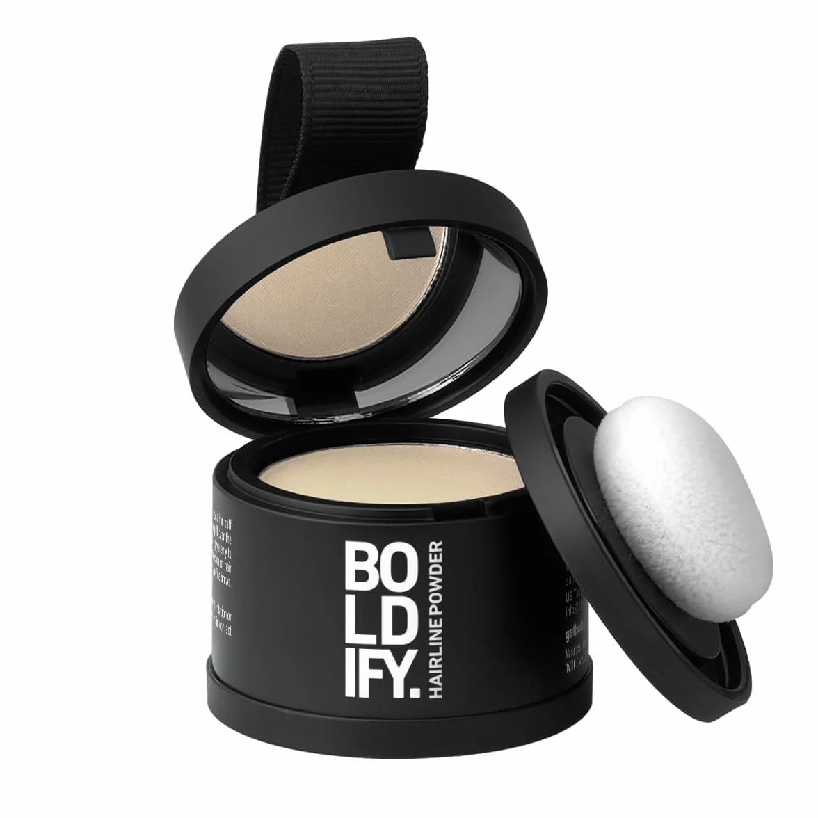 BOLDIFY Puder do włosów – korekta korzeni, dla szarego pokrycia, łysy punkt, puder do włosów dla kobiet i mężczyzn, odporny na plamy przez 24 godziny, jasny blond