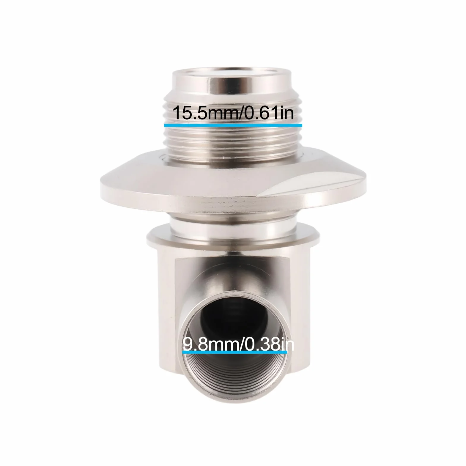 Create idea 2 szt. UHF żeńskie SO239 złącze kątowe RF z nakrętką lutowniczą typu 50 omów adapter do kabli koncentrycznych LMR400 RG8 RG213 RG214