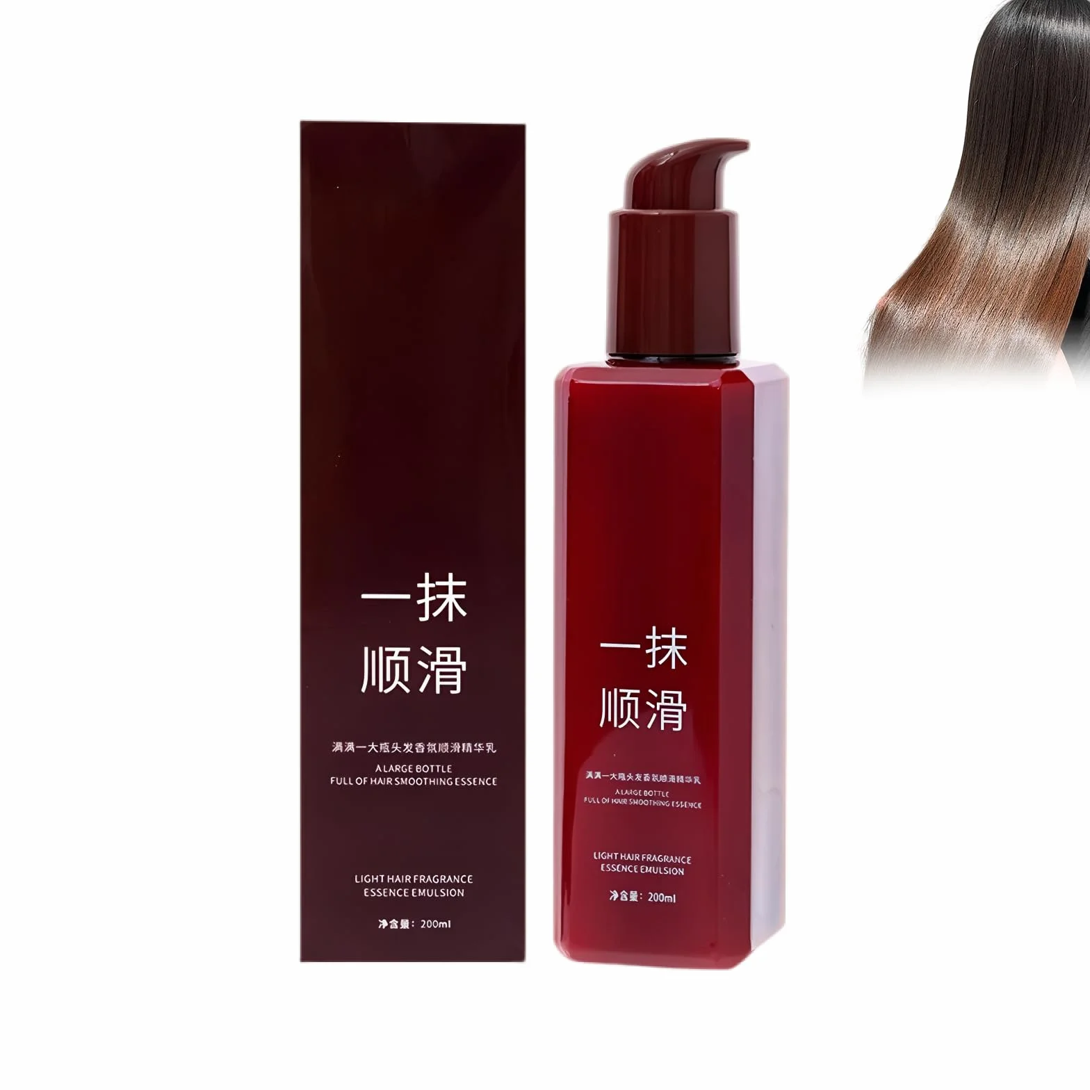 Szampon (02) 2 szt. A Touch of Magic Hair Care Conditioner, Leave-In serum do włosów, smoothing Leave-In Conditioner, odżywka bez spłukiwania, do wszystkich rodzajów włosów, do włosów