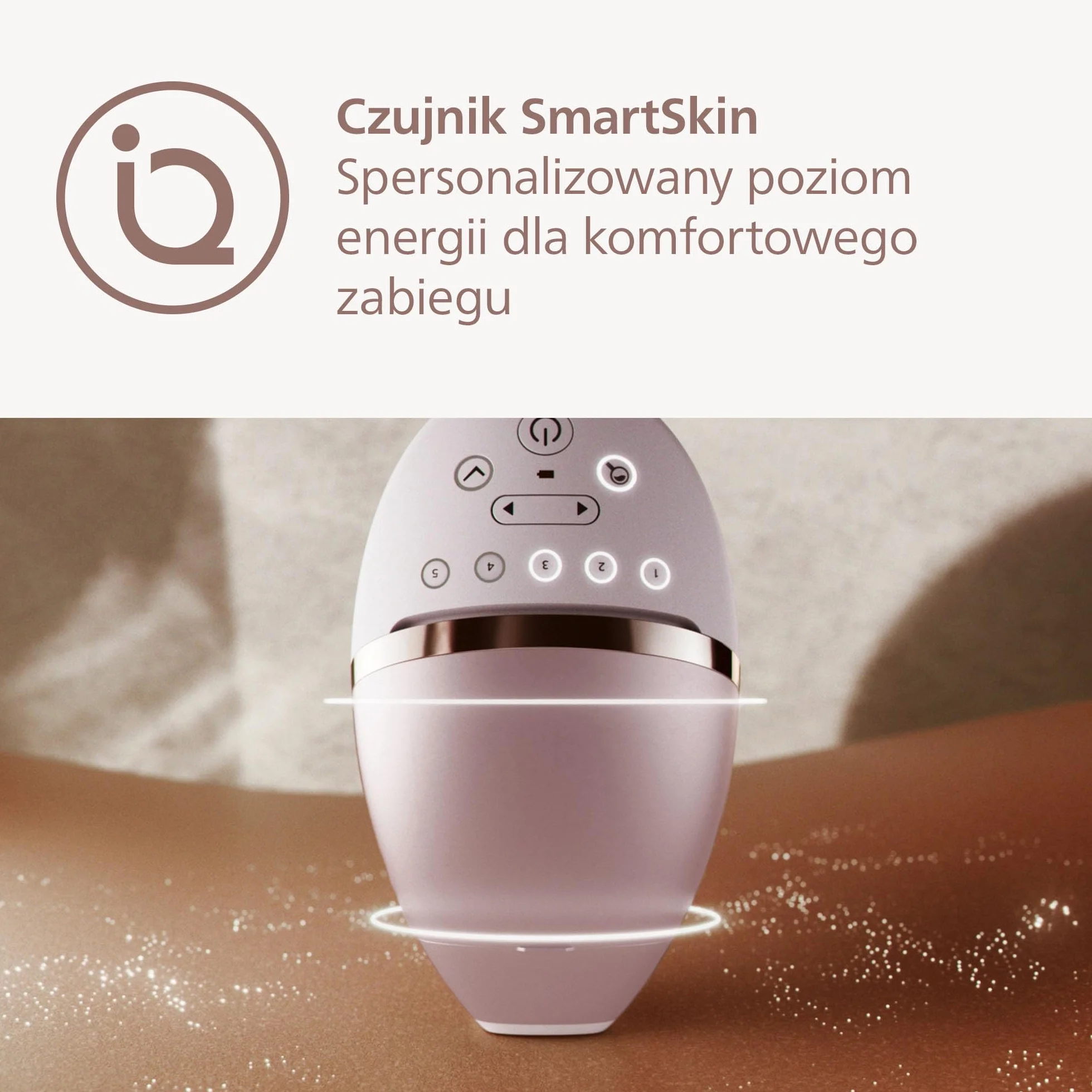 Philips Lumea Urządzenie IPL z serii 9000 — urządzenie do usuwania włosów, alternatywa dla laserowego usuwania włosów, technologia SenseIQ, 4 nasadki: do ciała, BRI957/00