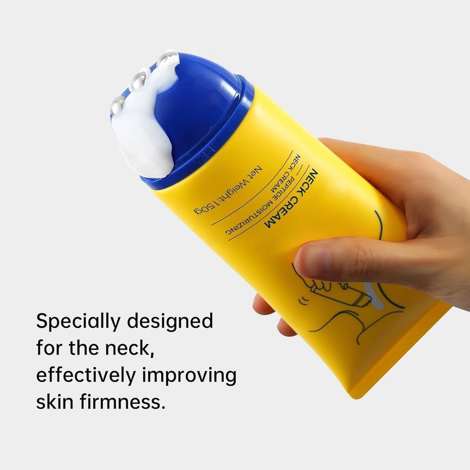 Z Sea Neck Cream, krem ujędrniający Z Sea Neck, nawilżający i ujędrniający zabieg z kolagenem, witaminą C i kwasem hialuronowym, redukuje zmarszczki, unosi i wygładza skórę(1pcs)