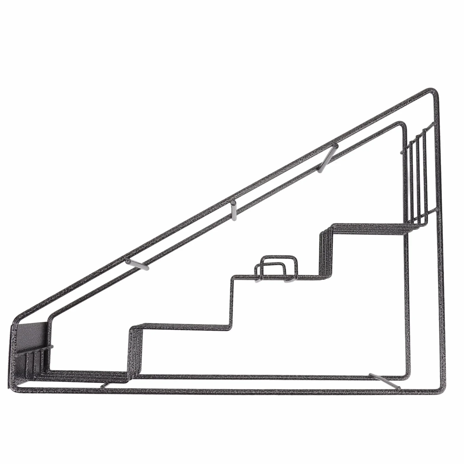 Organizator Syropu Kawy, Stojak Syropowy Syrop Syrop Syrop Stand Mocne ładunek 4 Przedziały Schody ze Stali Nierdzewnej do Organizowania Butelek Syropowych, Butelki do Wina, Butelki z Przyprawami
