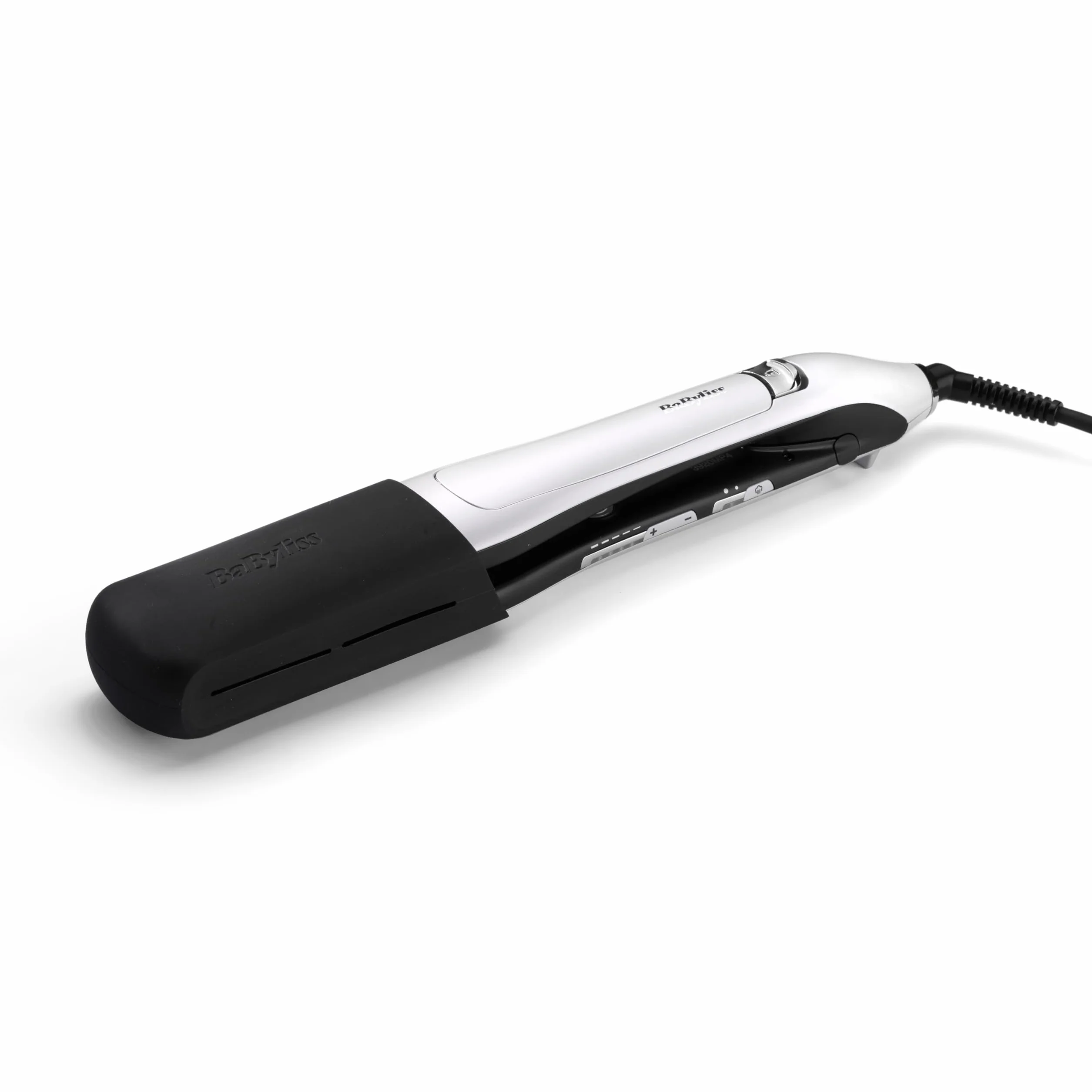 Prostownica parowa BaByliss Steam Lustre, dla większej gładkości i połysku