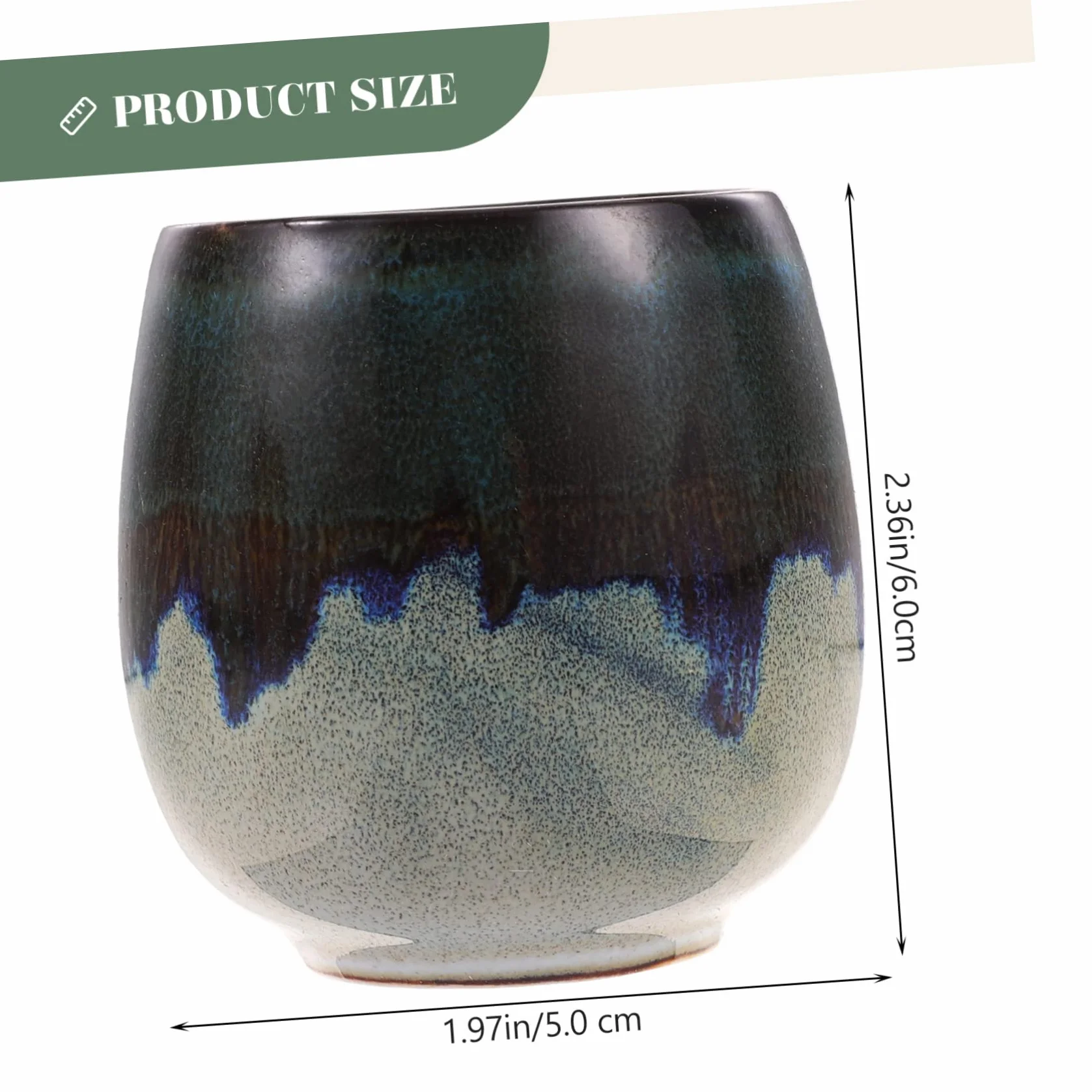 Cabilock Ceramiczny Kubek Gradientowy Do Herbaty I Kawy Wysokotemperaturowy