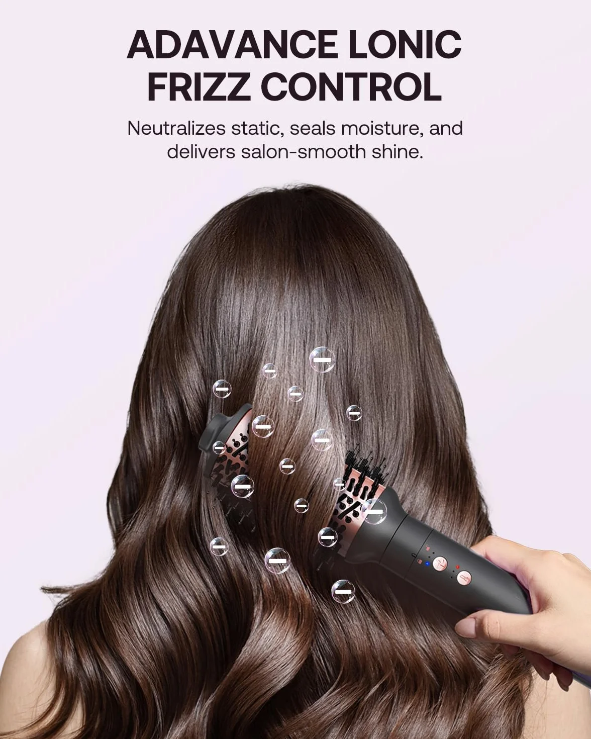 BESTOPE PRO Hairstyler 5 w 1 – 110 000 RPM suszarka jonowa High-Speed, zestaw do stylizacji włosów, automatyczna lokówka
