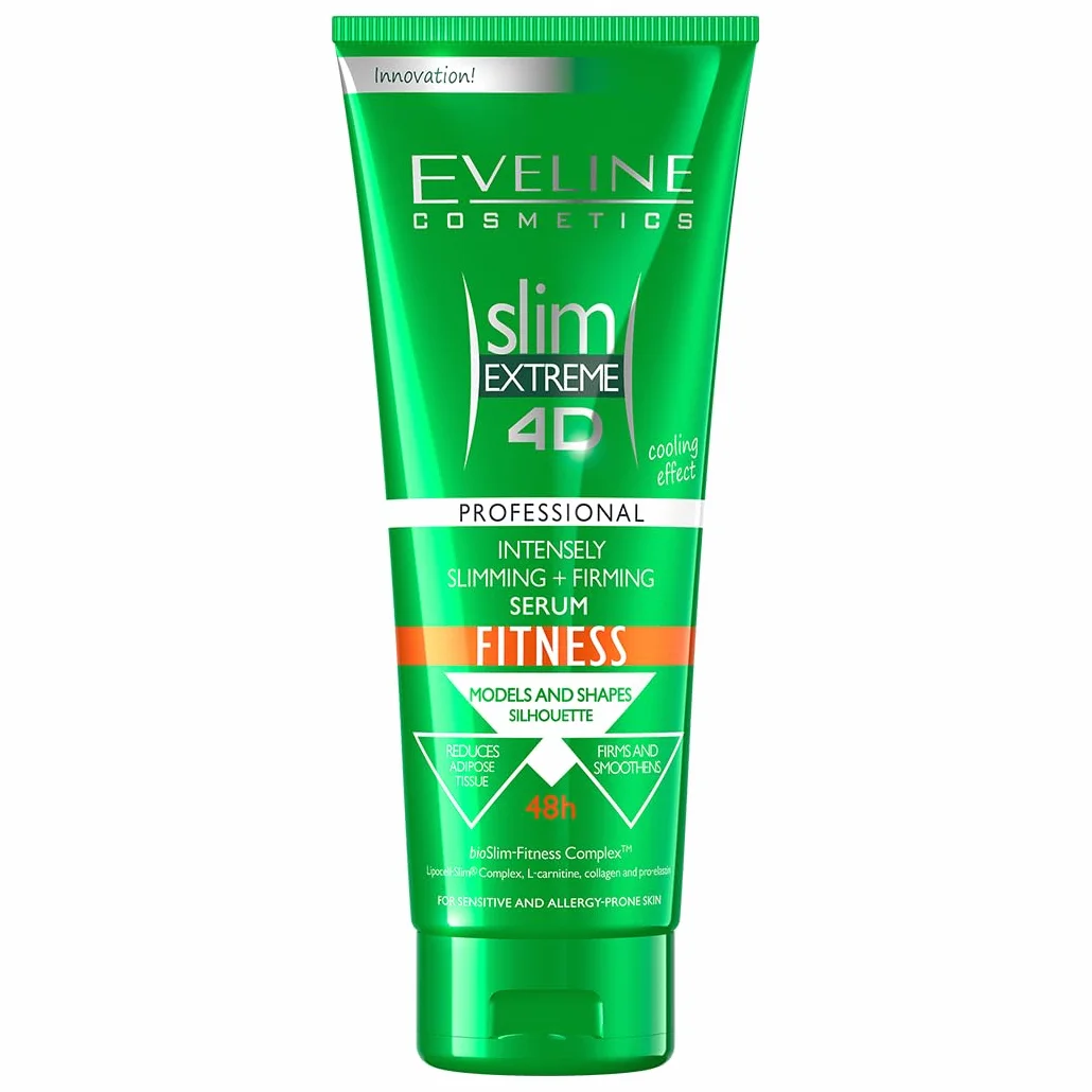 Eveline Cosmetics Slim Extreme 4D Body Shaping, modelowanie, krem redukujący tłuszcz, ujędrniające, antycellulitowe, liftingujące