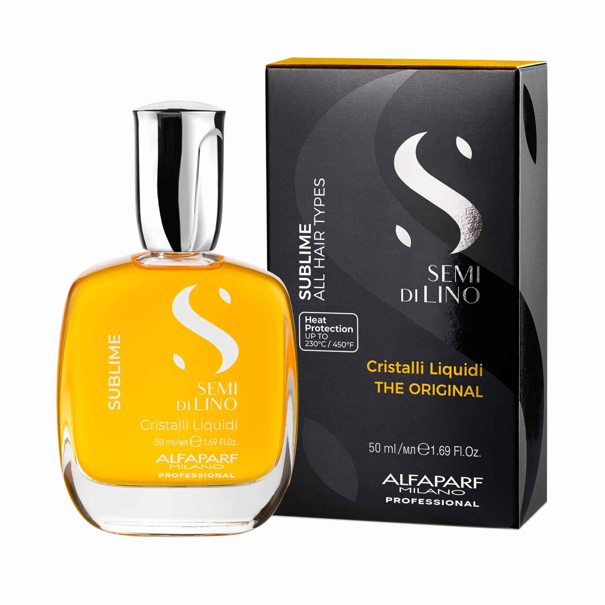 ALFAPARF SEMI DI LINO SUBLIME Cristalli Liquidi Płynne kryształki do włosów 50ml