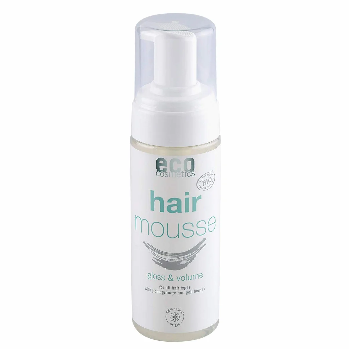 Eco Cosmetics Gloss & Volume Pianka do Włosów, 150 ml