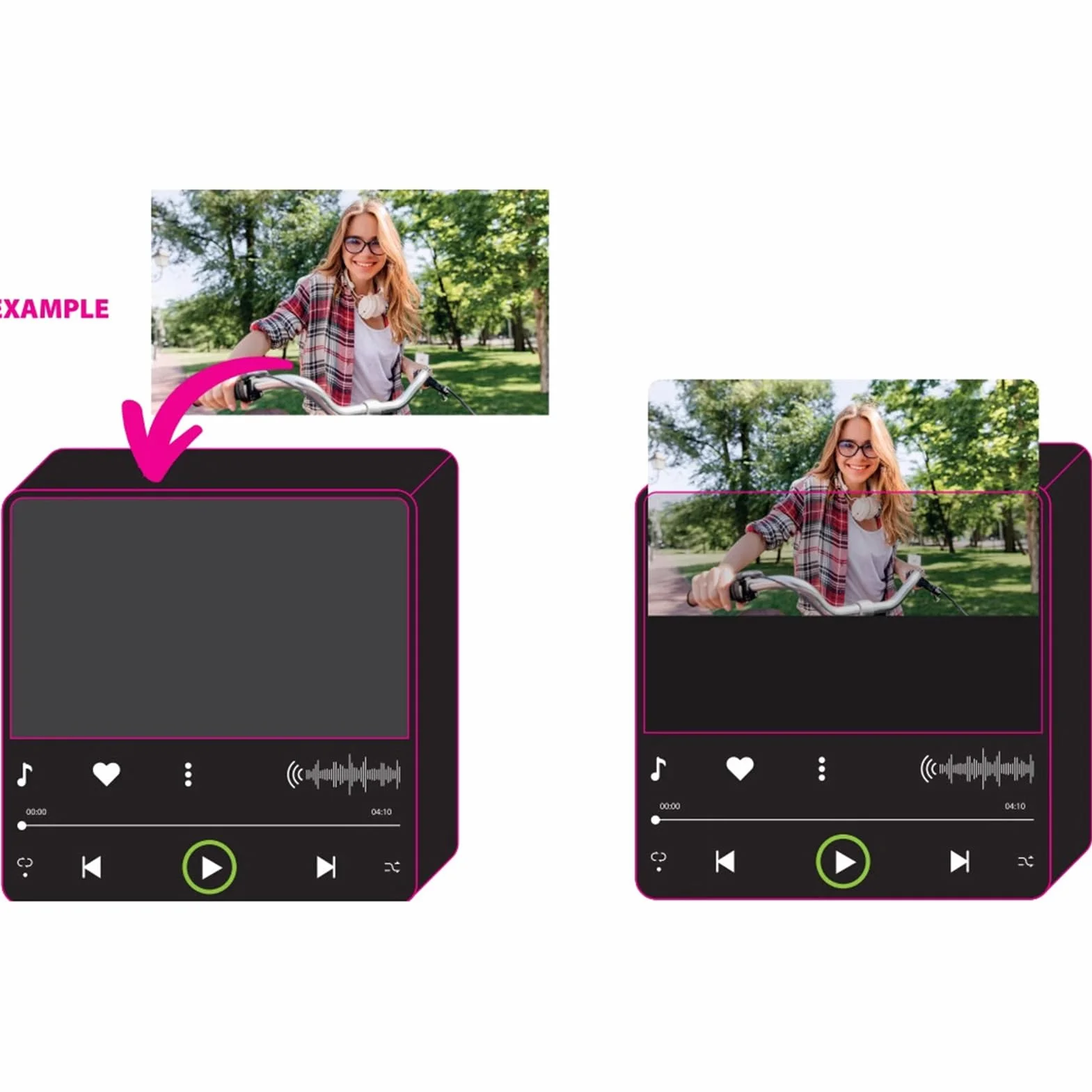 Magnesy na lodówkę akrylowe spersonalizowane fotograficzne dekoracyjne 10 sztuk