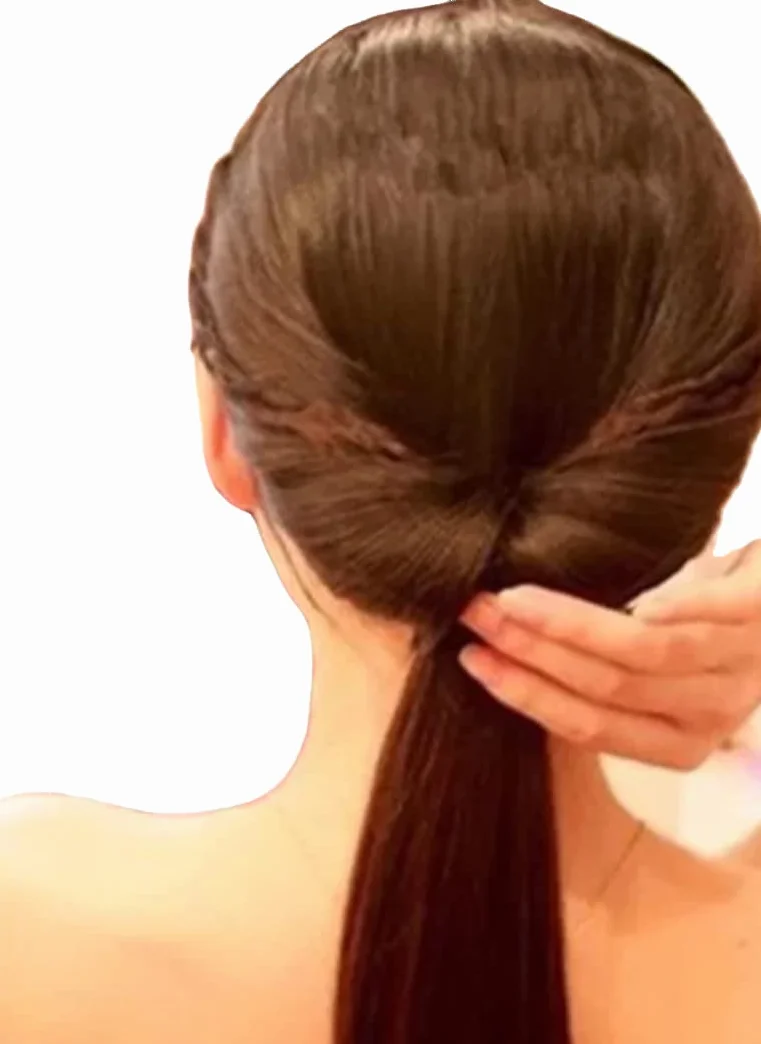 2-częściowy zestaw Hair Twister – kok lub topsytail stylizacja w kilka sekund, dla kobiet – zestaw wspomagający fryzurę wraz z samouczkiem wideo (różowy)