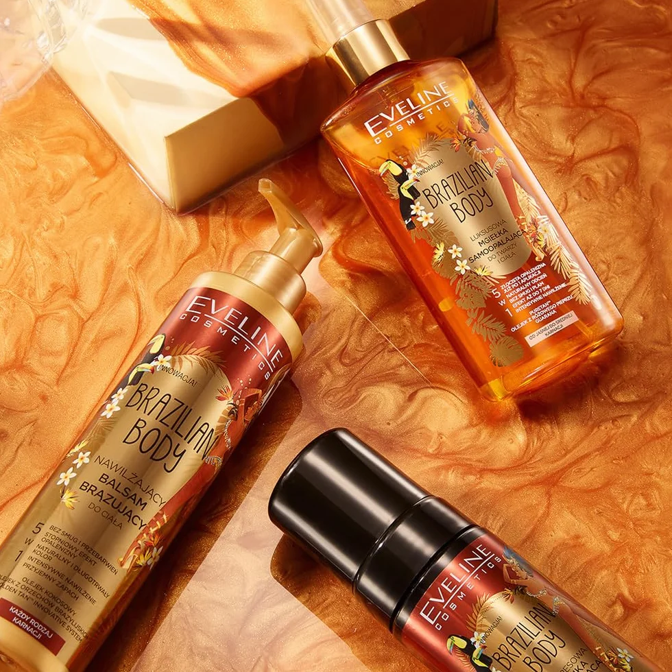 Eveline Cosmetics Brazilian Body Luksusowa mgiełka samoopalająca do twarzy i ciała 5w1