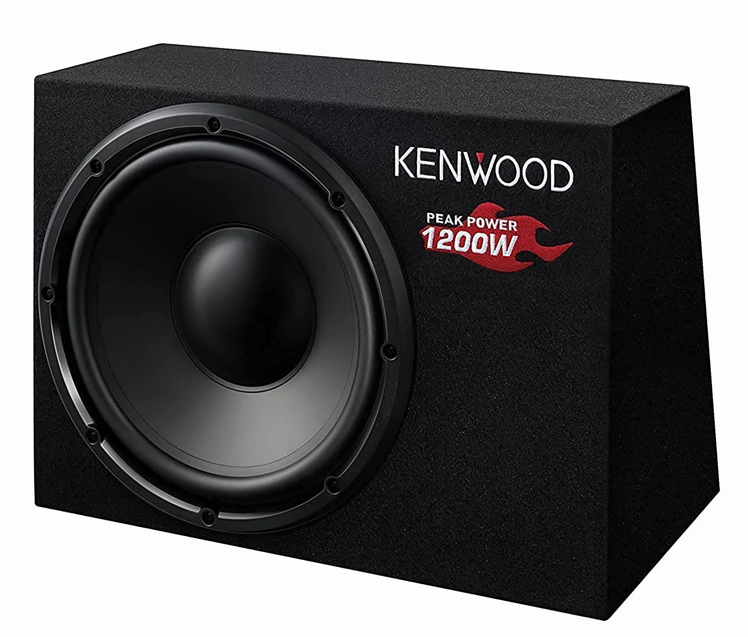 Kenwood KSC-W1200B subwoofer (300 mm, 1200 W), czarny