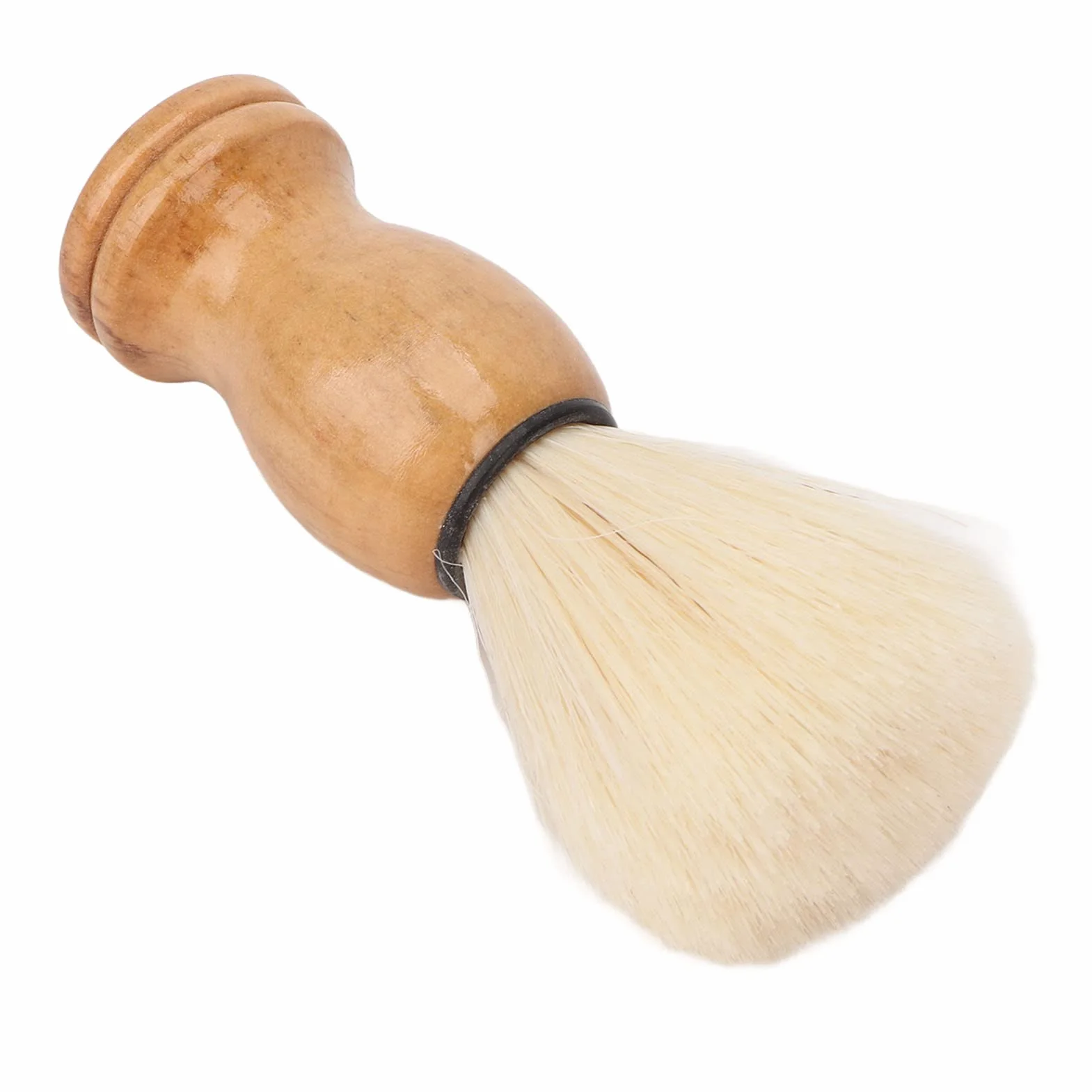 Mini Pędzel do Golenia, Pędzel do Golenia Brody, Pędzel do Golenia z drewnianą rączką, Profesjonalny Pędzel do Golenia dla Mężczyzn, do Użytku Domowego w Podróży