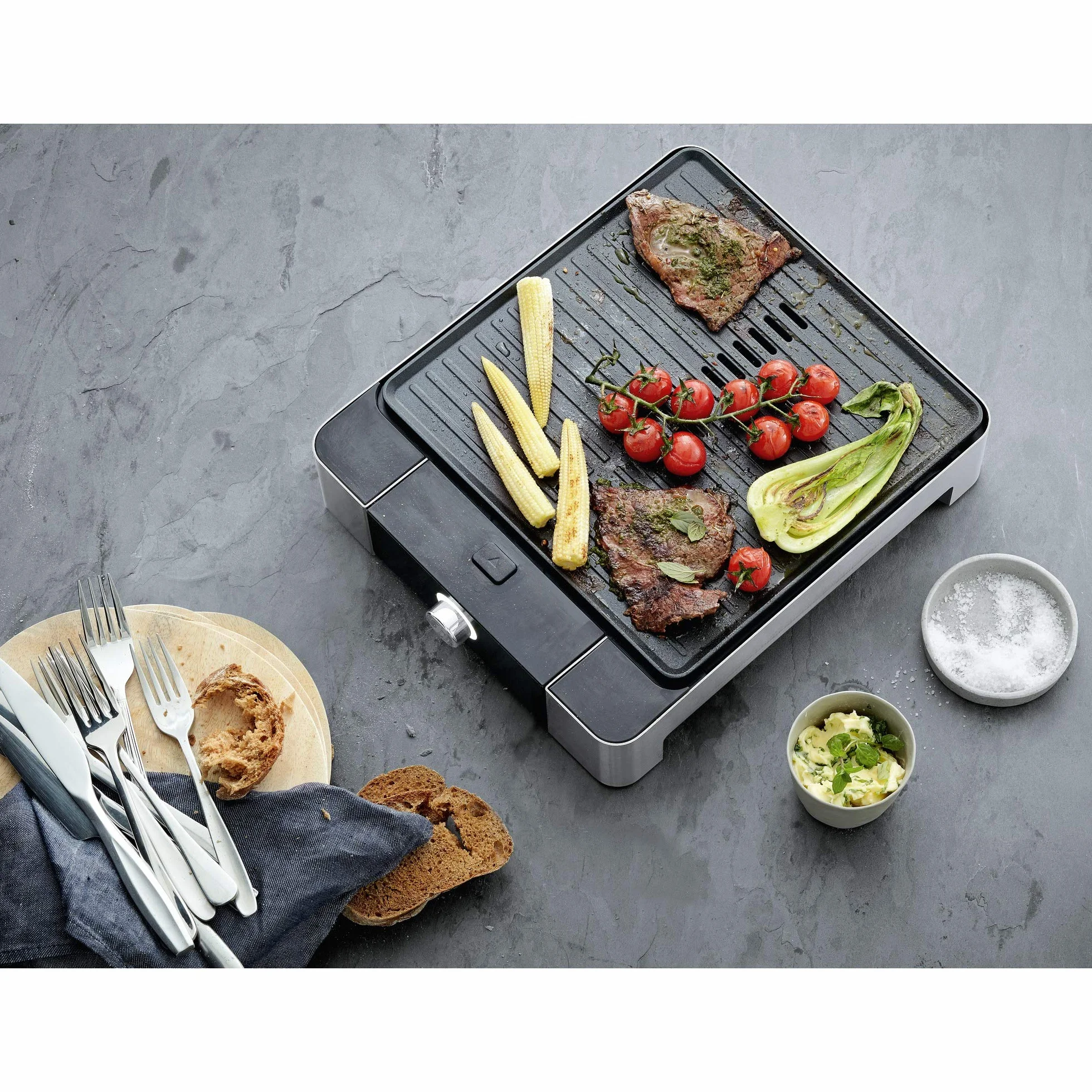 WMF Lono Quadro grill stołowy elektryczny 1250 W