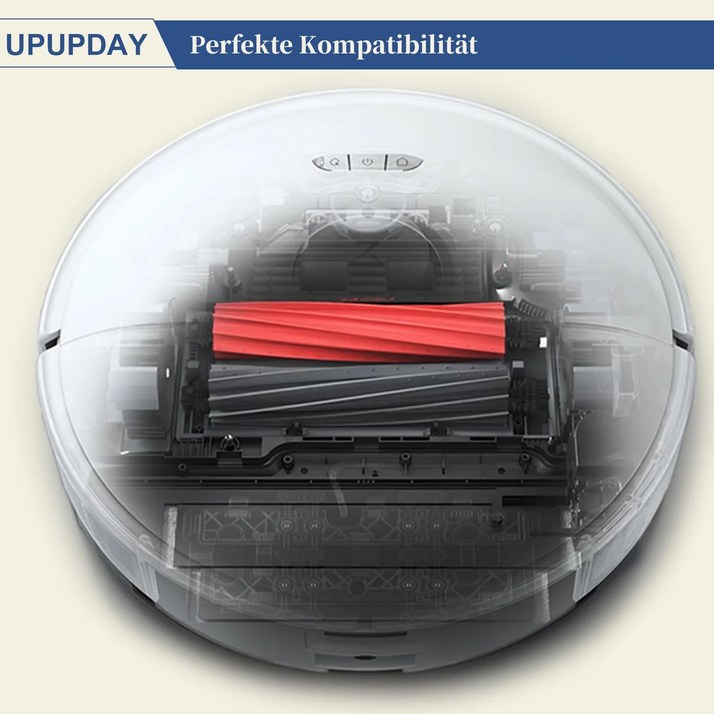 Szczotki główne części zamienne Roborock S8/S8+/S8 Pro Ultra Q8 Max/Q8 Max+/Q5 Pro/Q5 Pro+/Q5 Max