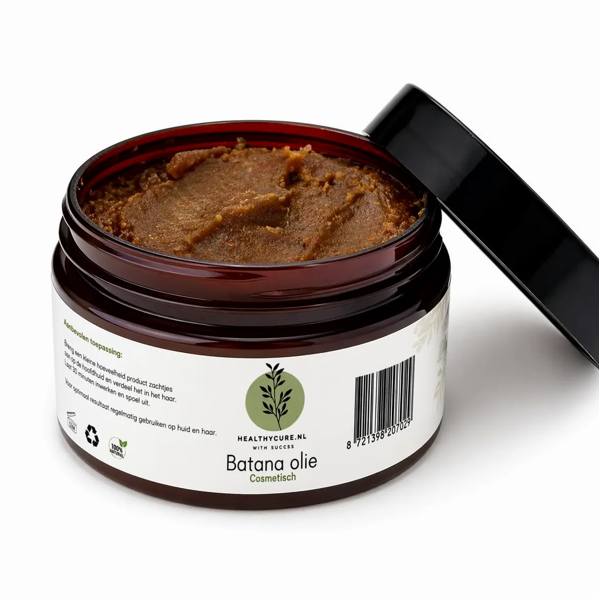 Batana Oil 100 ml – 100% czysty olejek do włosów, samtłoczony, do włosów suchych i zniszczonych, naturalna pielęgnacja włosów