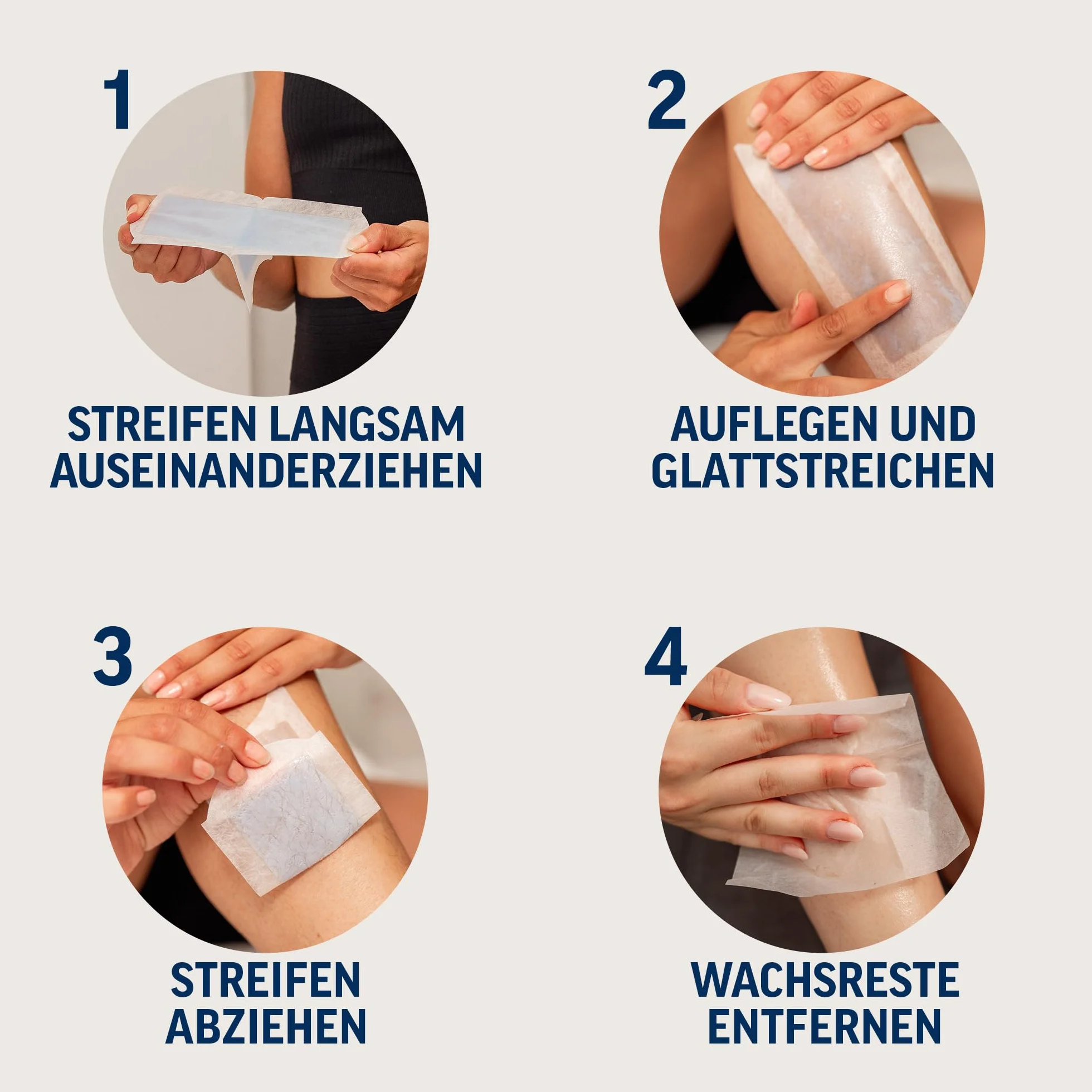 Veet Expert paski woskowe na ciało i nogi – paski woskowe do usuwania włosów do wszystkich rodzajów skóry, w tym skóry wrażliwej – 10 podwójnych pasków = 20 pasków