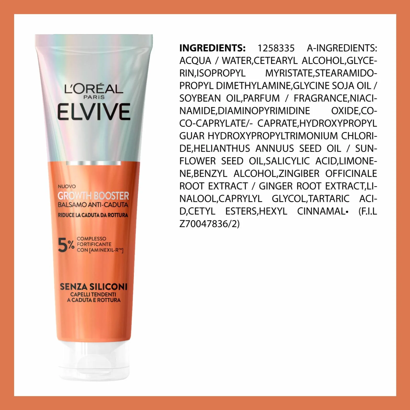 L'Oréal Paris Elvive zestaw przeciw wypadaniu włosów zniszczonych włosów Elseve wzmacniacz wzrostu z szamponem 200 ml + odżywka 150 ml + serum 102 ml formuła z niacynamidem Aminexil-R i ekstraktem z