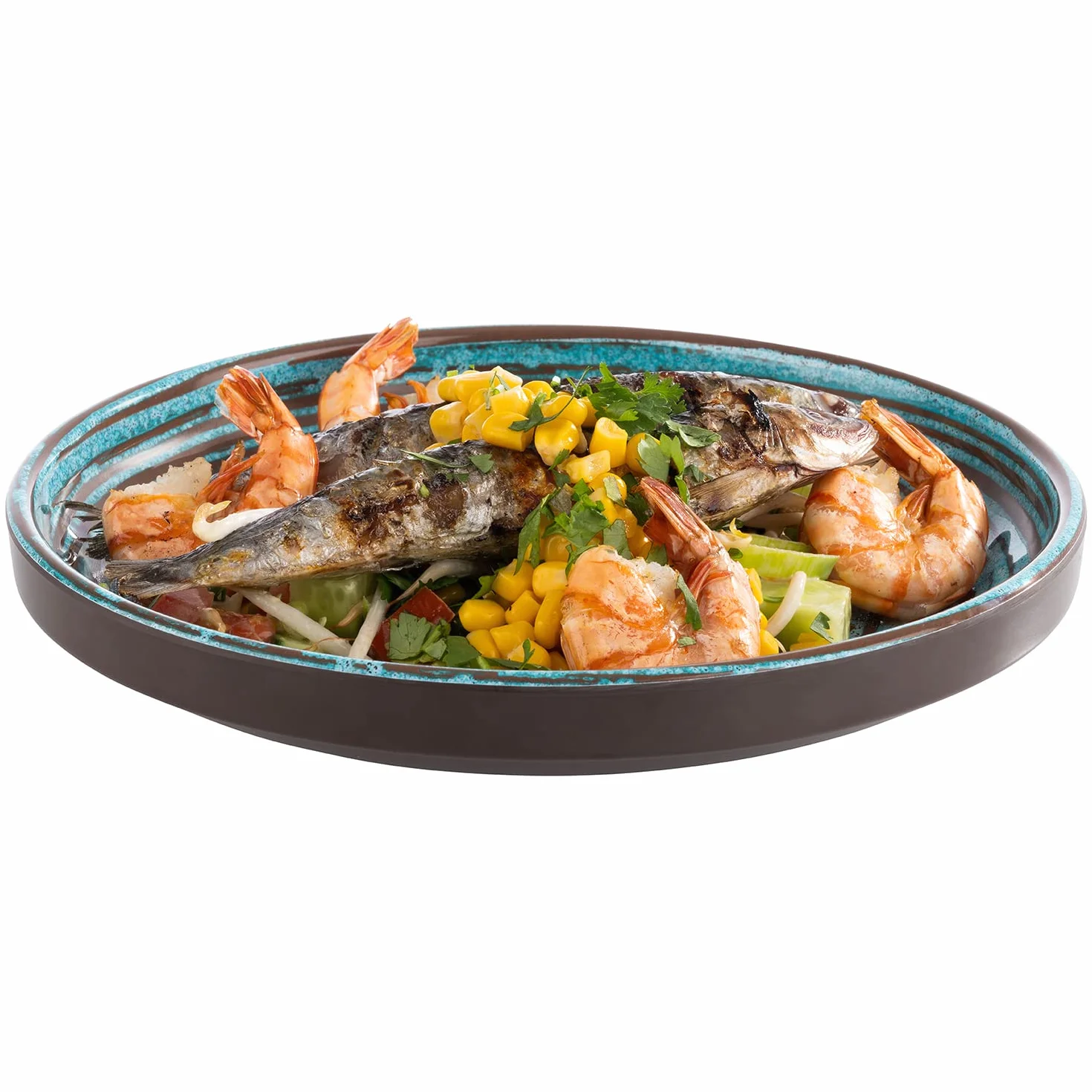 APS 85203 Talerz melaminowy CANCUN 23 cm x 23 cm x 3,50 cm