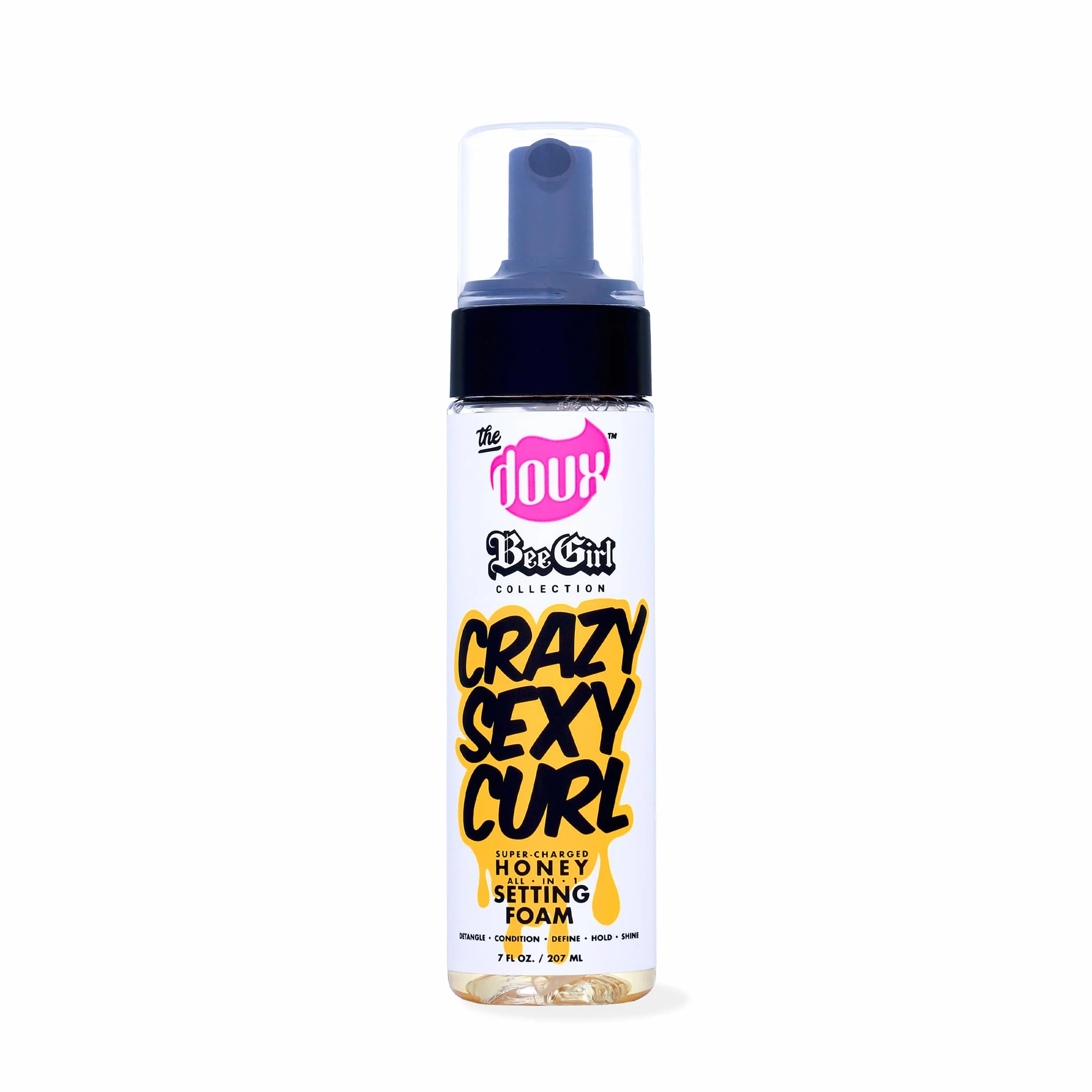 The Doux Bee Girl Crazy Sexy Curl Honey Setting Foam, 207 ml