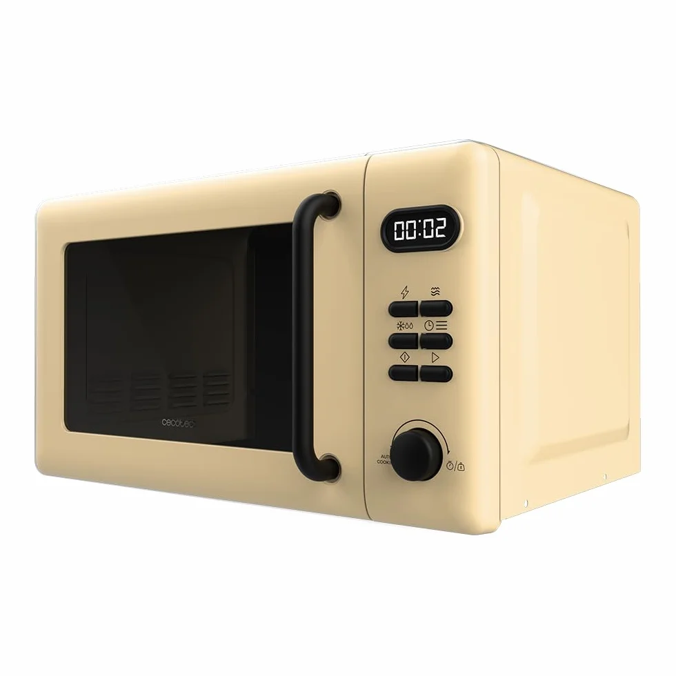 Cecotec Cyfrowa kuchenka mikrofalowa z grillem 20 l 700 W 800 W Proclean 5110 Żółty