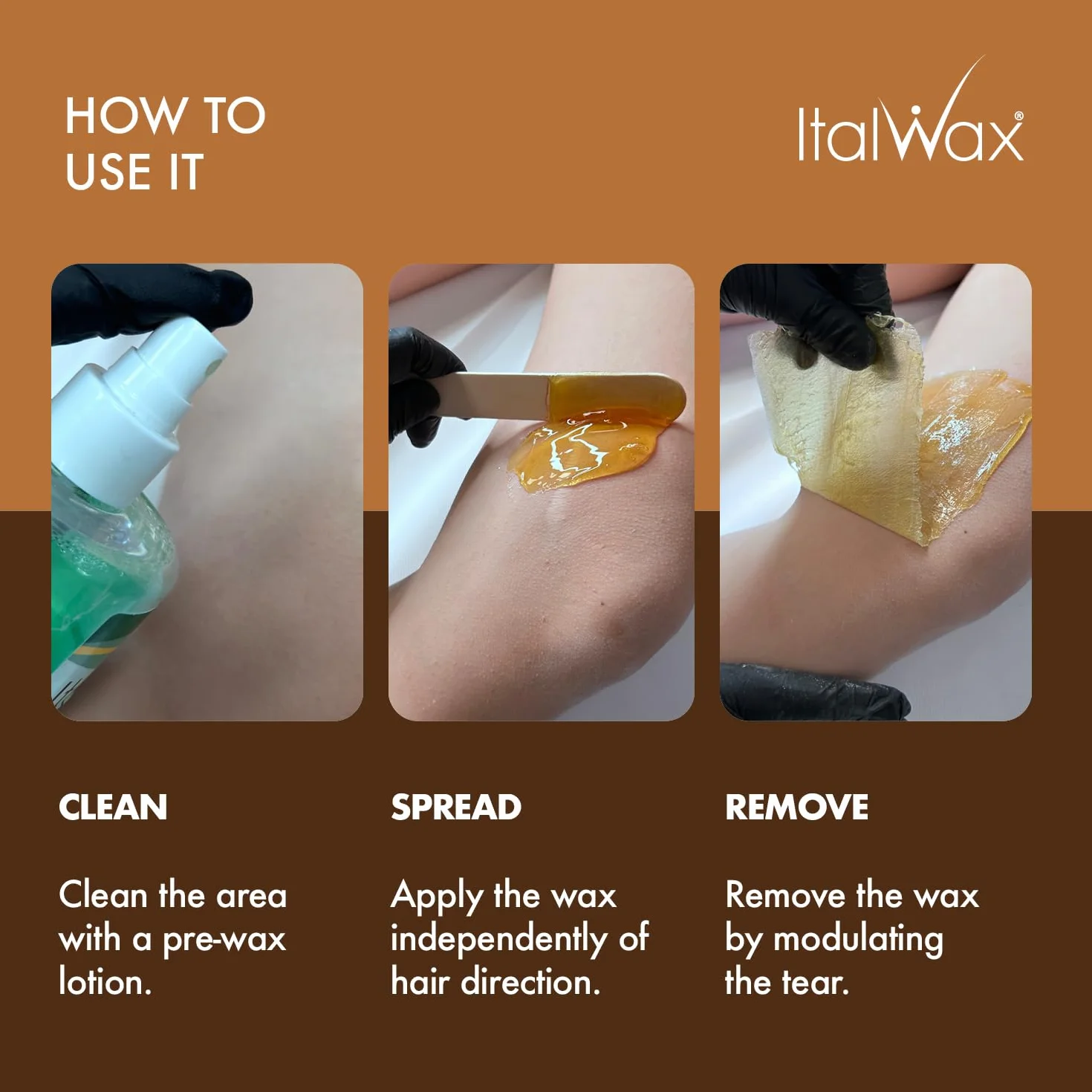 Wosk do depilacji twardy w granulkach ItalWax Film Wax Natural, 500g