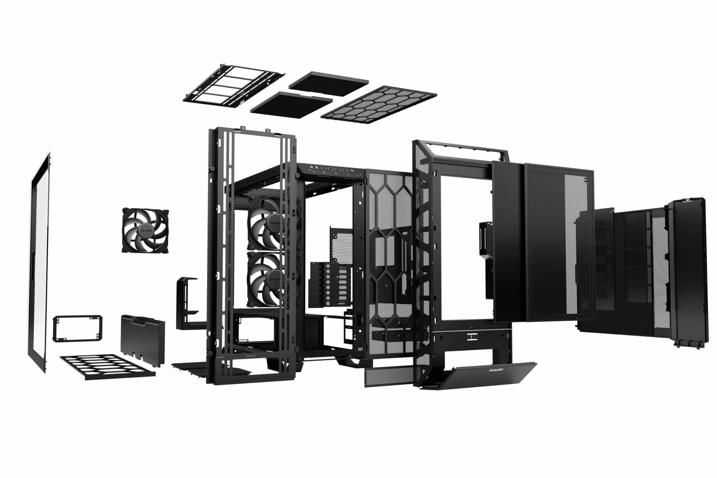PC- Case BeQuiet Dark Base Pro 901 - schwarz