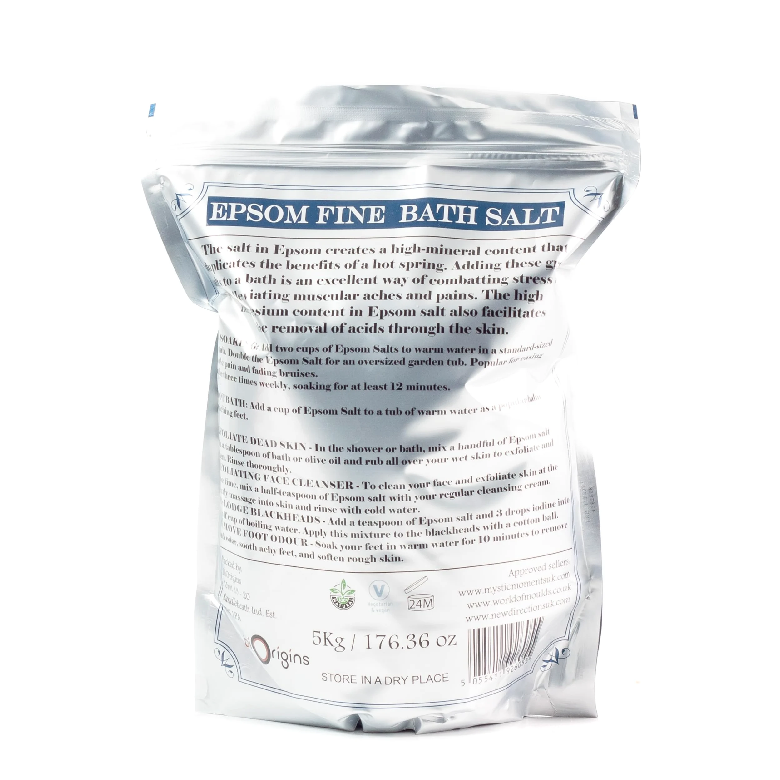 Epsom Drobna Sól Ba 2,5 kg