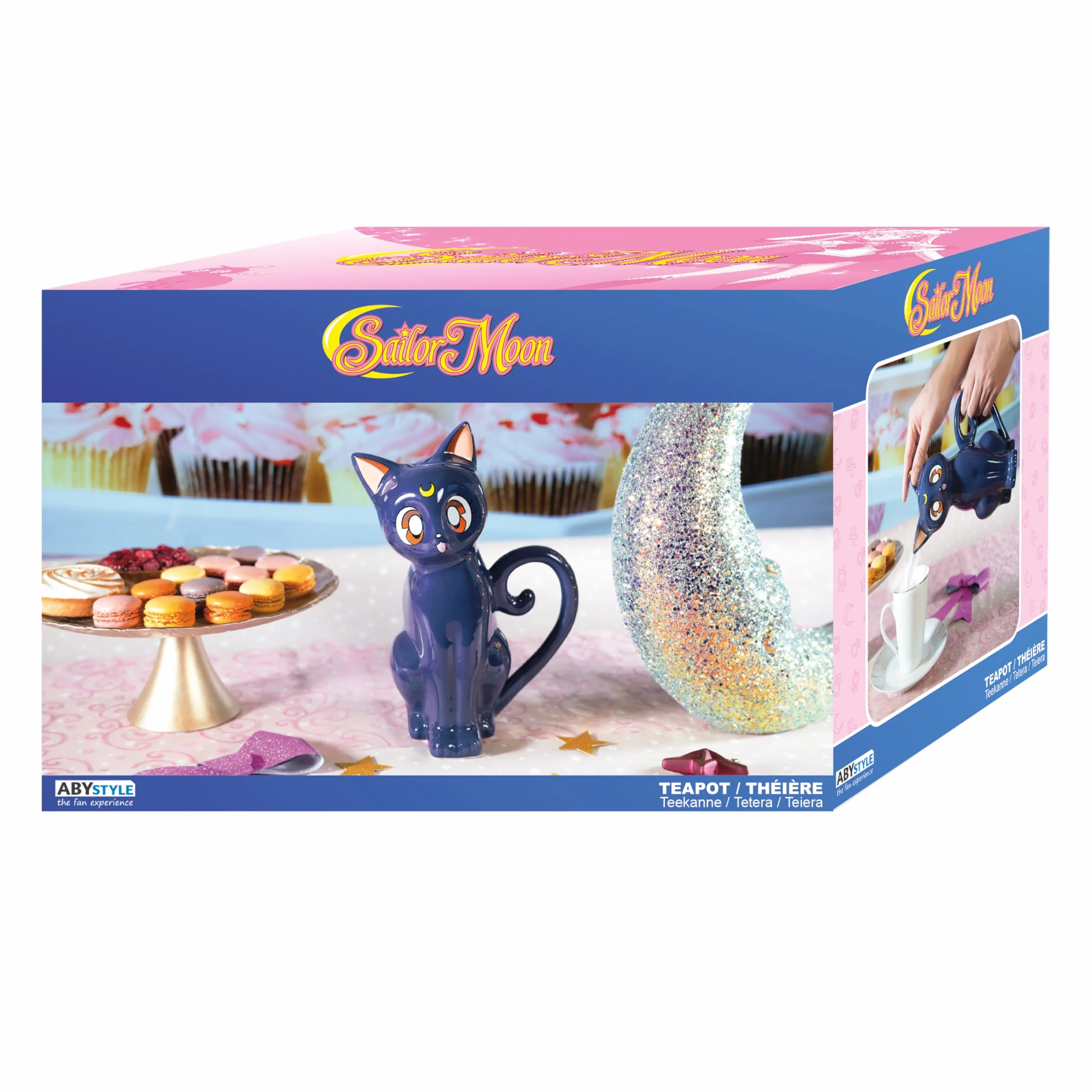 ABYstyle Sailor Moon Luna czajniczek anime manga kolekcjonerska dekoracja domu