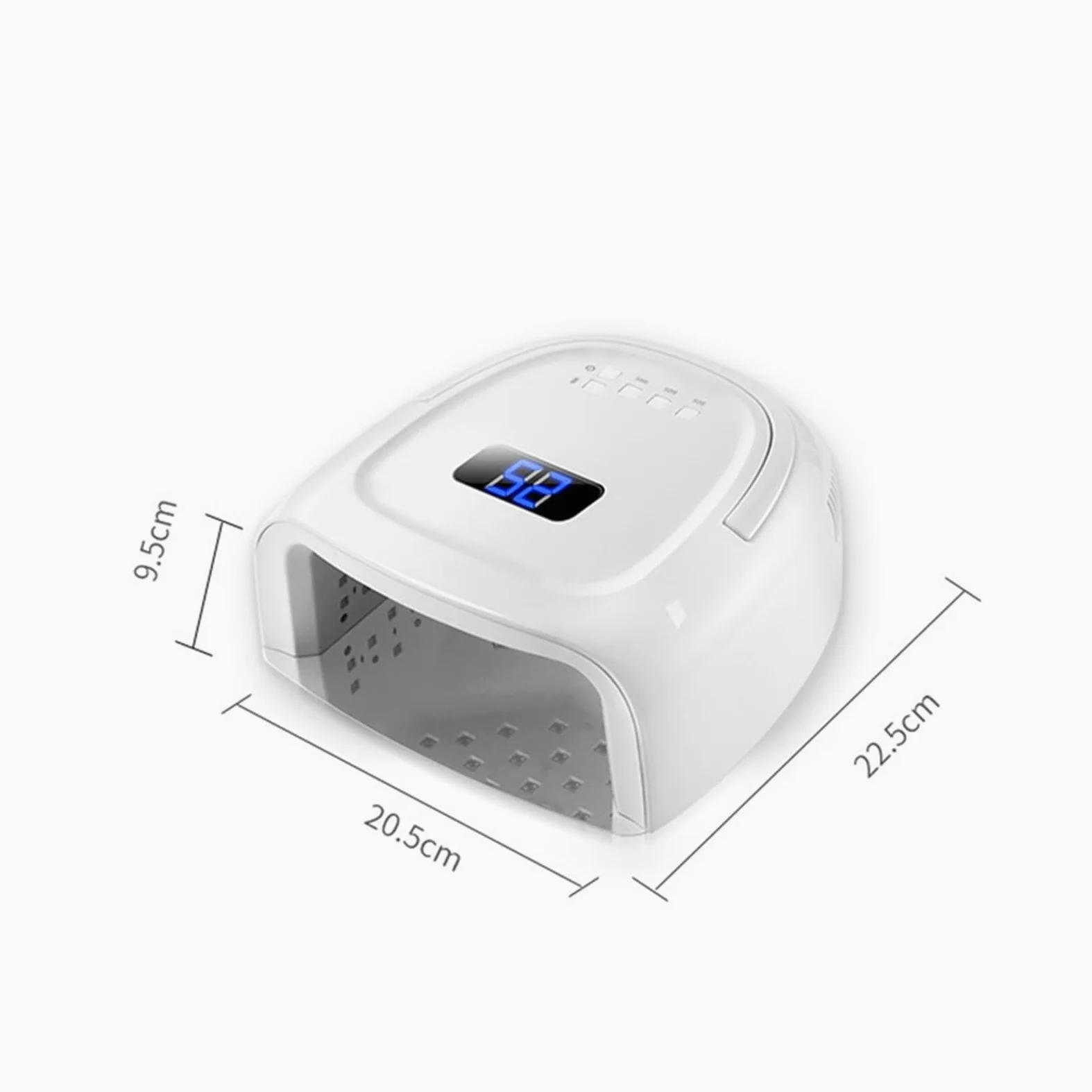 Lampa LED UV do paznokci Lampa LED UV do paznokci 60W Suszarka do paznokci Akumulatorowa lampa do paznokci Bezprzewodowy lakier żelowy UV Cure Light Bezprzewodowa lampa UV LED do paznokci Maszyna do m