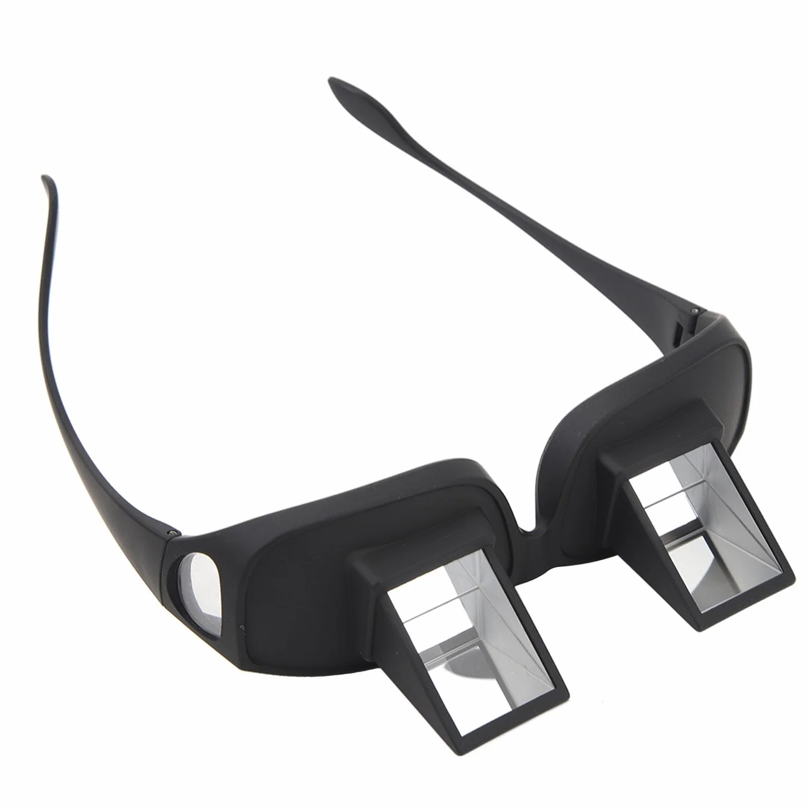 Leniwe Okulary Okulary z Pryzmatem 90 Stopni do Leżenia, Czytania i Oglądania Telewizji, Szkło Optyczne o Wysokiej Rozdzielczości, zmniejszają Zmęczenie Oczu, Przestronne Wnętrze