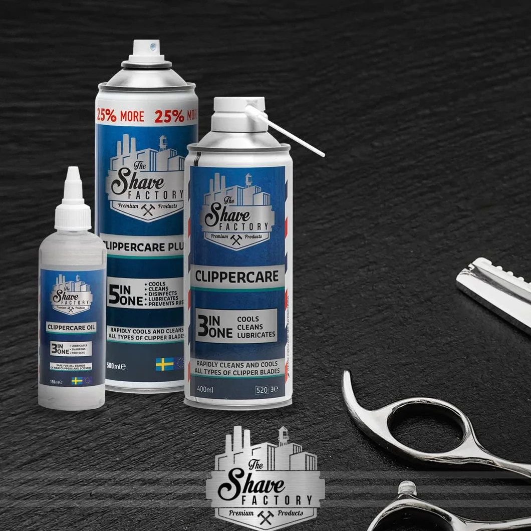 The Shave Factory Clippercare Oil 3w1 olej do ostrzy strzyżenia 150 ml