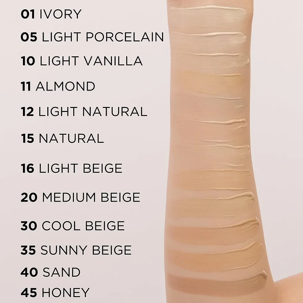 Eveline Cosmetics Wonder Match Luksusowy podkład dopasowujący się - No 05 light porcelain