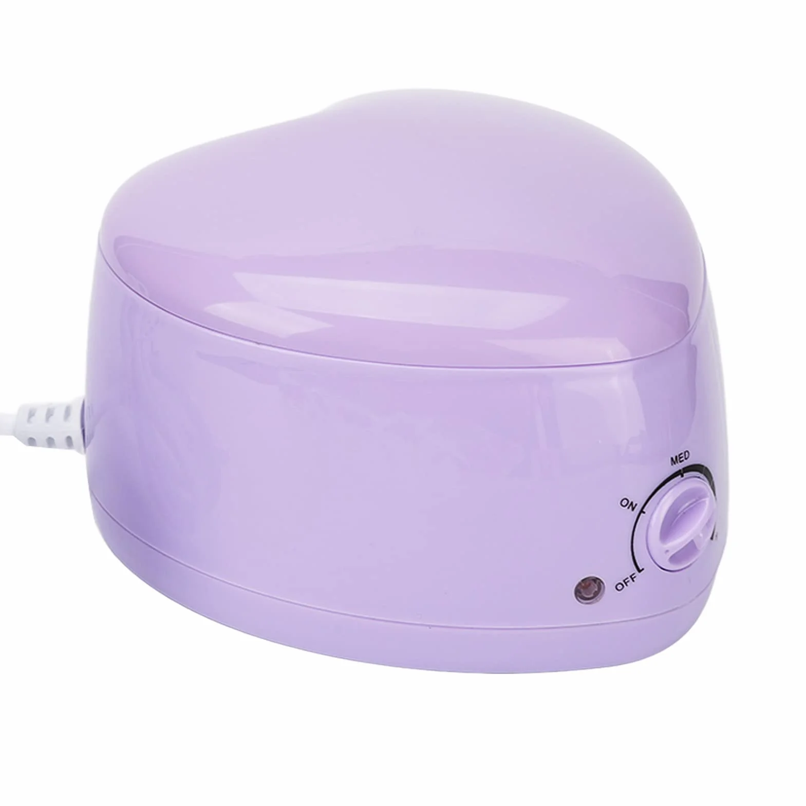 Podgrzewacz do Wosku do Usuwania Włosów, Mini Podgrzewacz Wosku Maszyna do Wosku w Kształcie Serca do Twardych Koralików Woskowych Salon Domowy Podgrzewacz do Wosku Maszyna do (Wtyczka UE 220 V)