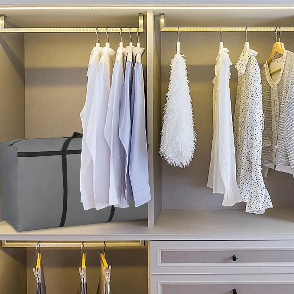 Torba do przechowywania 180 l Oxford 600D kempingowa podróżna szara